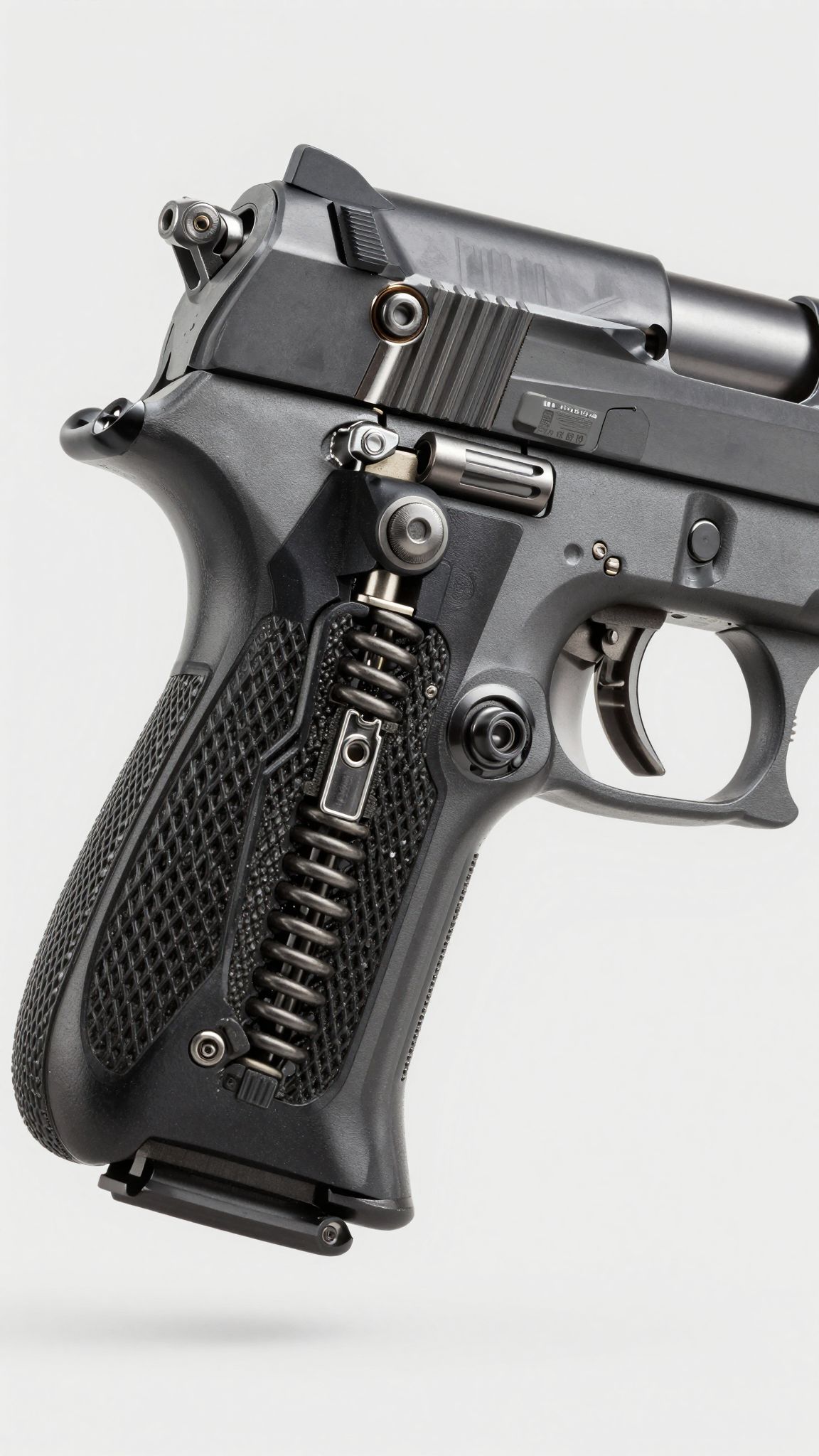 A visszarúgás csillapítása növeli a lövés pontosságát és kényelmét.