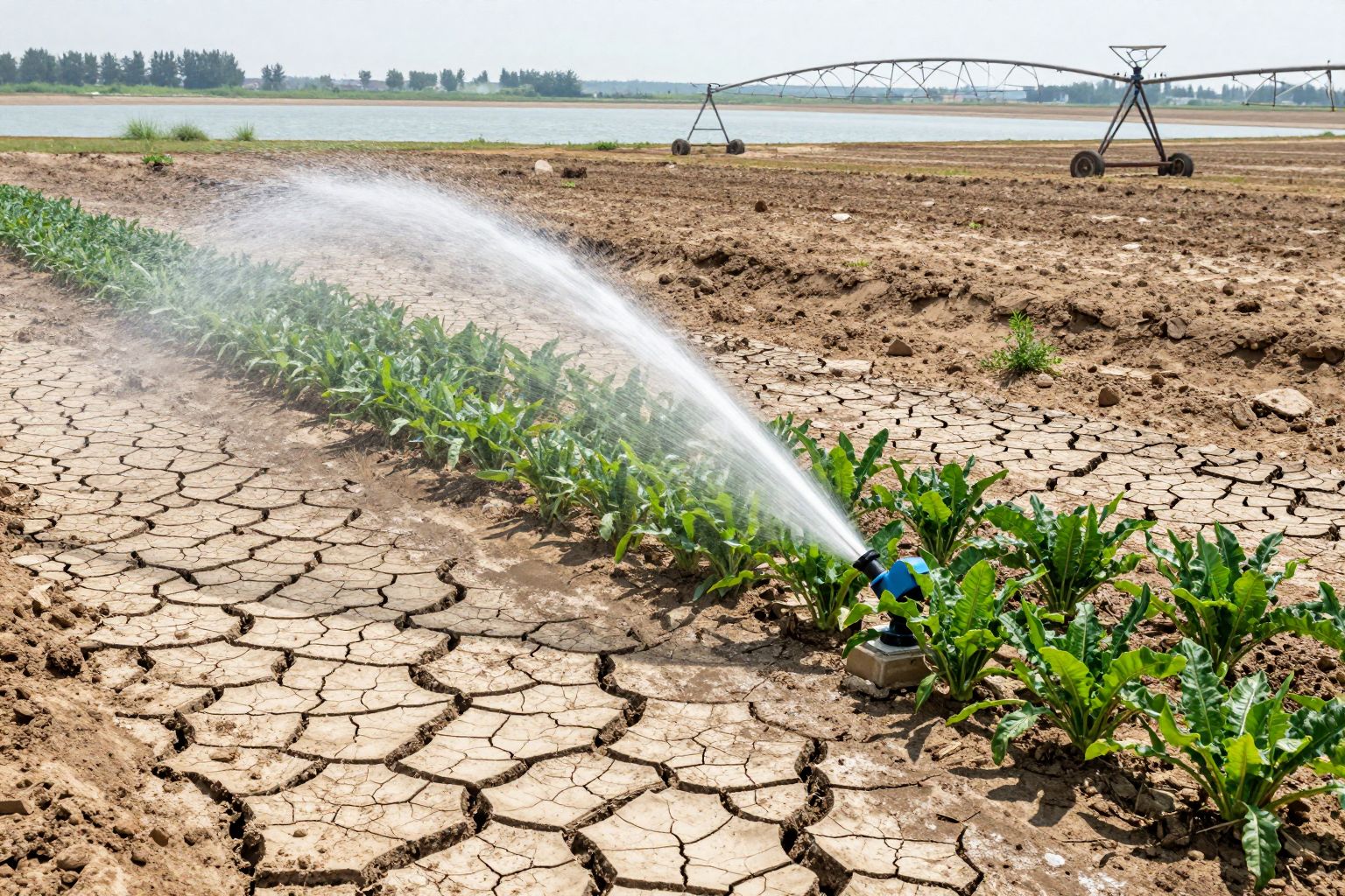 A fenntartható öntözés kulcs a vízkészletek megőrzéséhez.