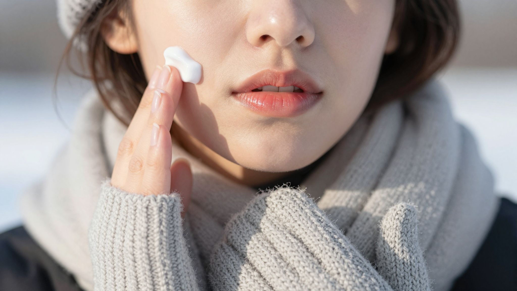 Ajak- és kézápolás nélkül a hideg súlyos bőrsérülést okozhat.