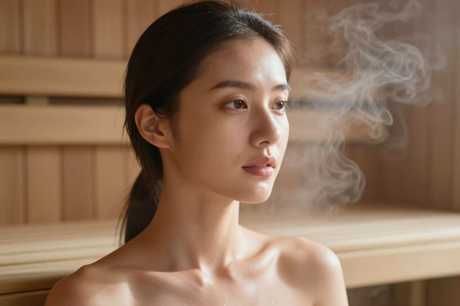 A szauna mélyen tisztítja a pórusokat, csökkentve az aknét.