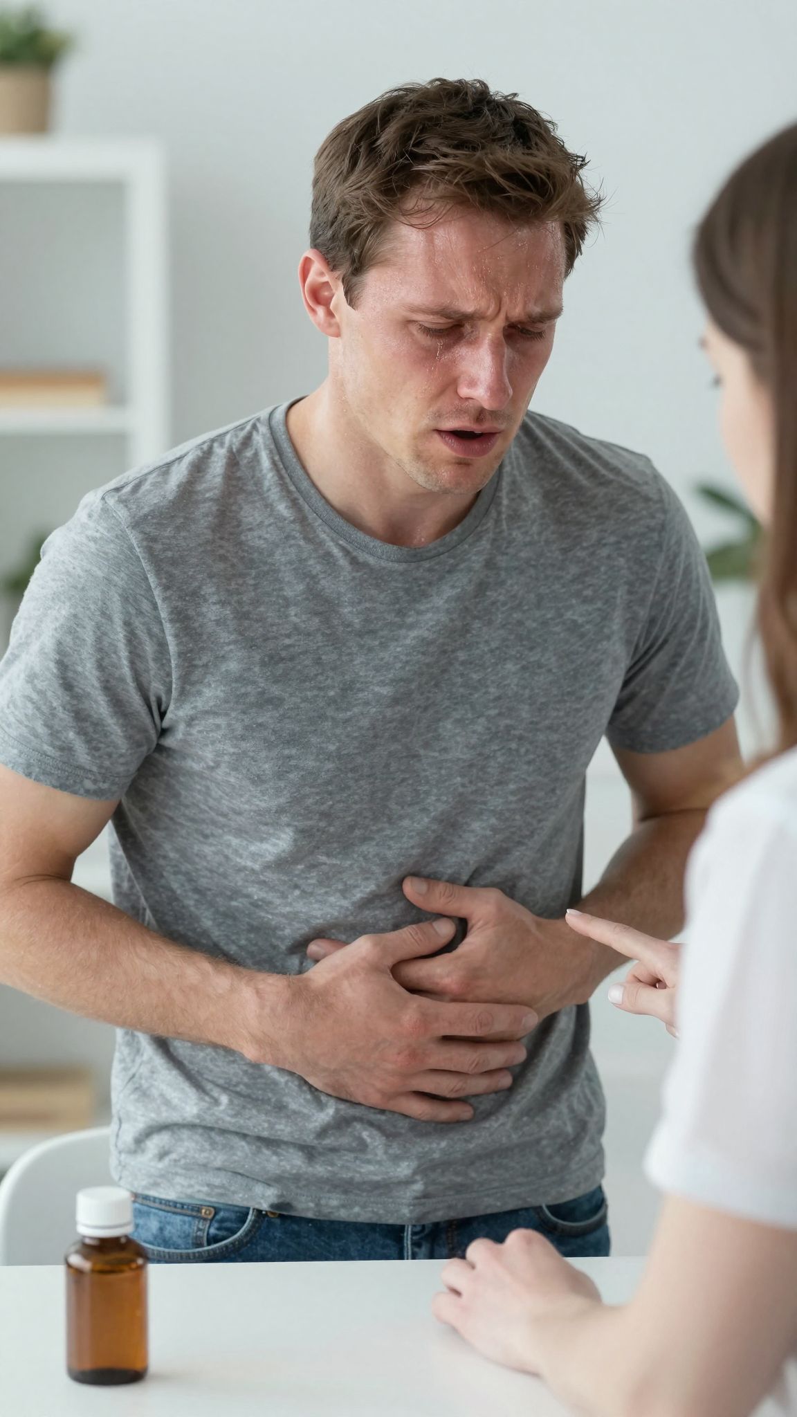 Az akut Xilox-mérgezés hányást és légzési nehézséget okozhat.