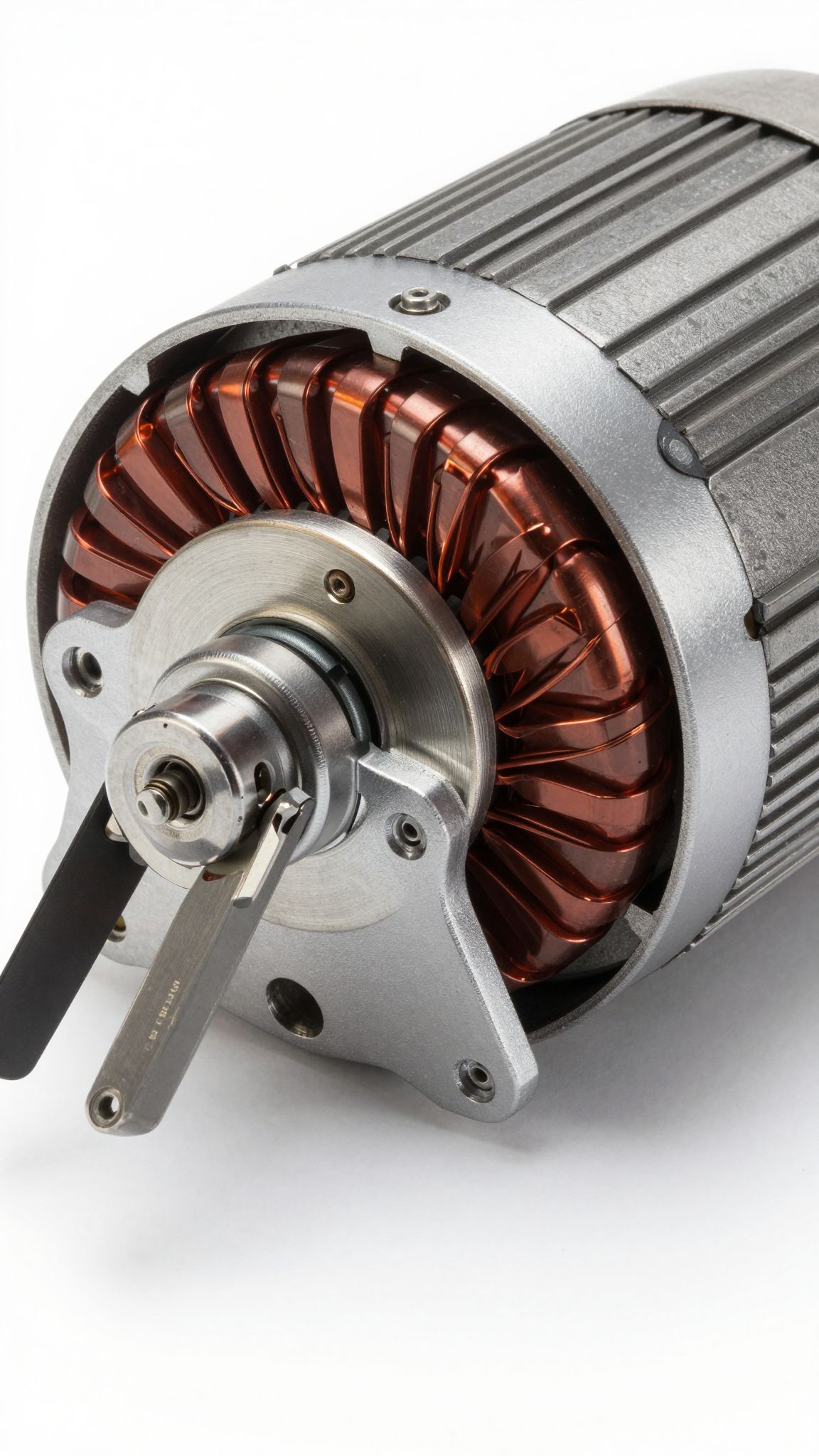 Az egyenáramú motorok forgórésze tekercselve, állórésze mágneses.