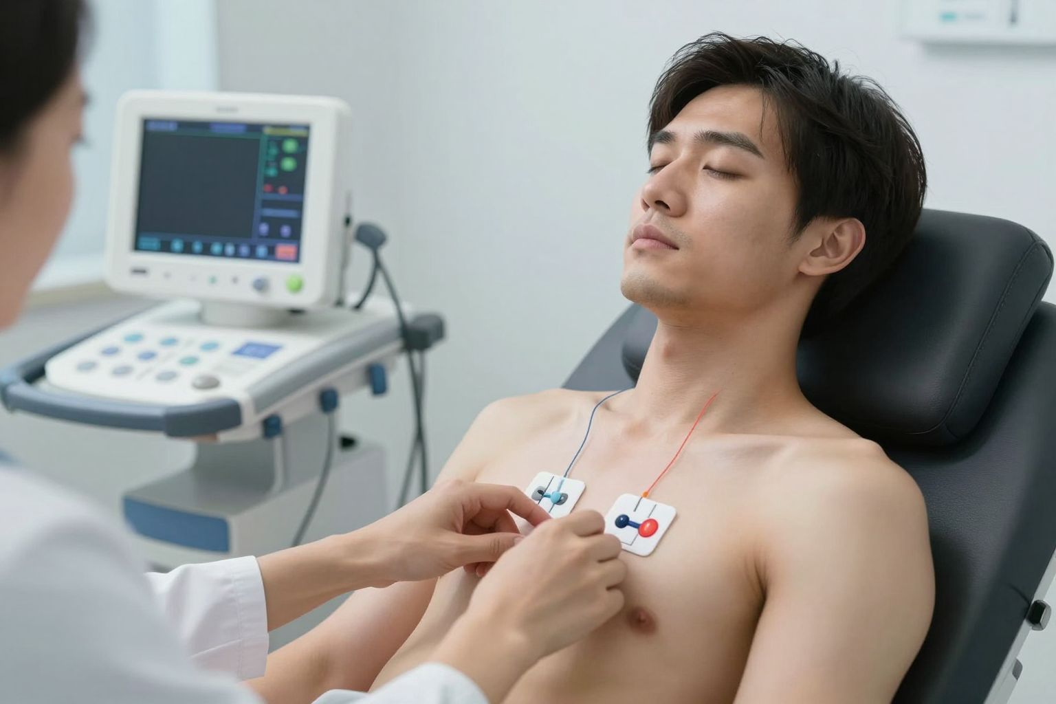 Az EKG vizsgálat fájdalommentes, gyors és egyszerű folyamat.