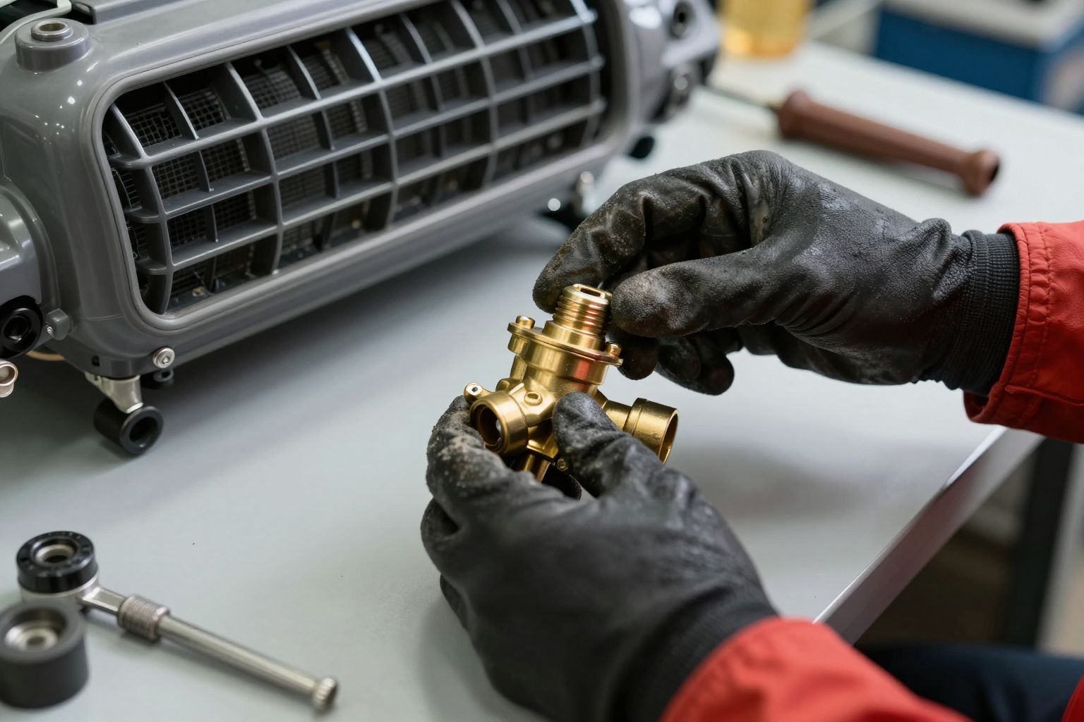 Az expanziós szelep biztosítja a klímaberendezés optimális nyomását.