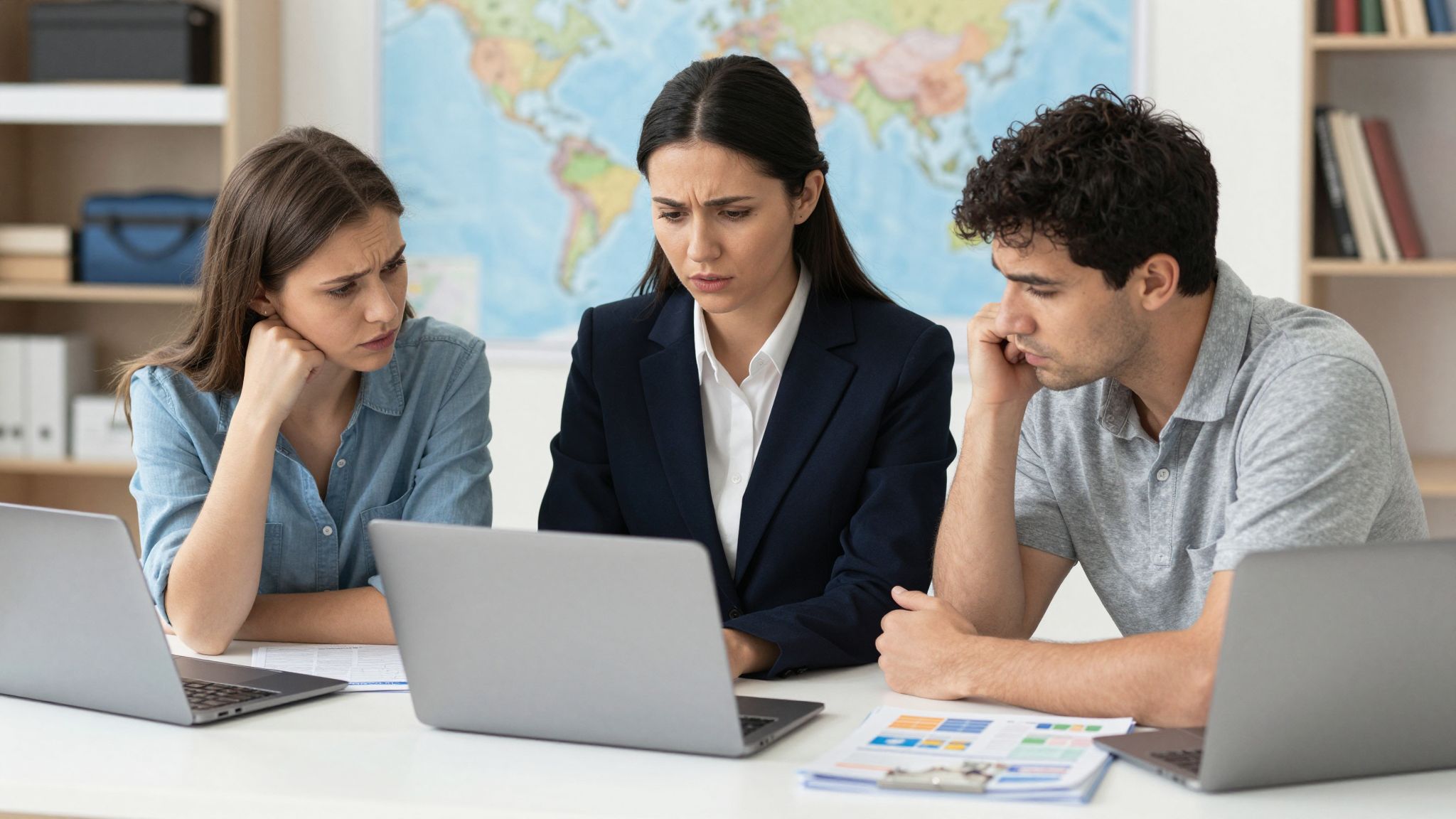 Az utazási iroda gyorsan és hatékonyan kezeli az utazási problémákat.