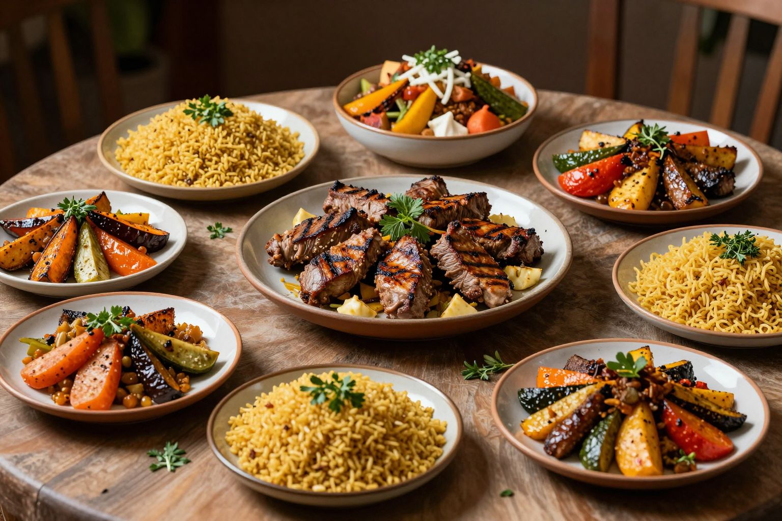 A bulgur gazdag fehérjében, ideális húsos és vegetáriánus ételekhez.