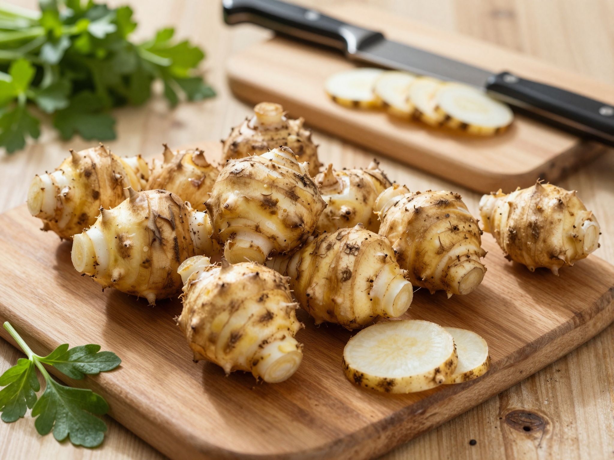 A csicsóka salátákban és levesekben is könnyen variálható.