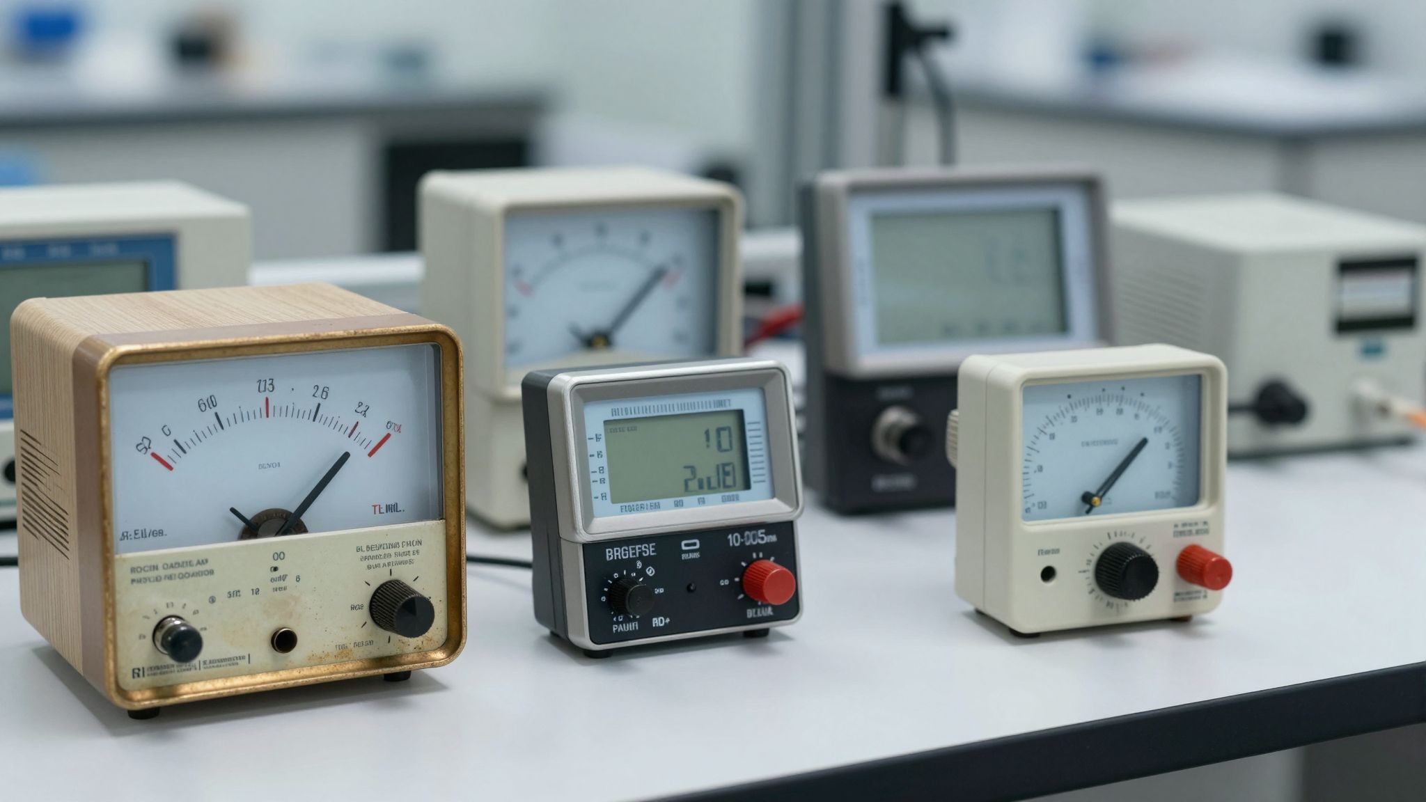 A Deprez-műszer érzékenysége korlátozott, alternatívája az oszcilloszkóp.