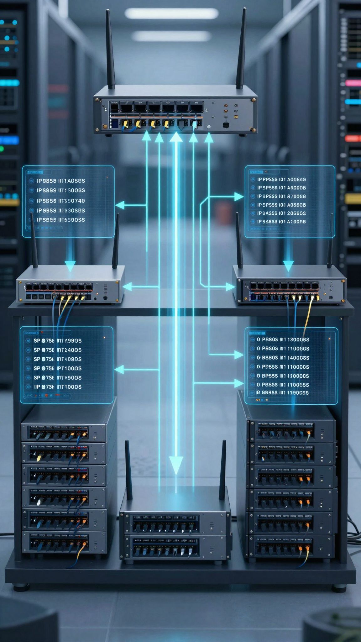 A DHCP relay proxy több alhálózatban is IP-címeket közvetít.