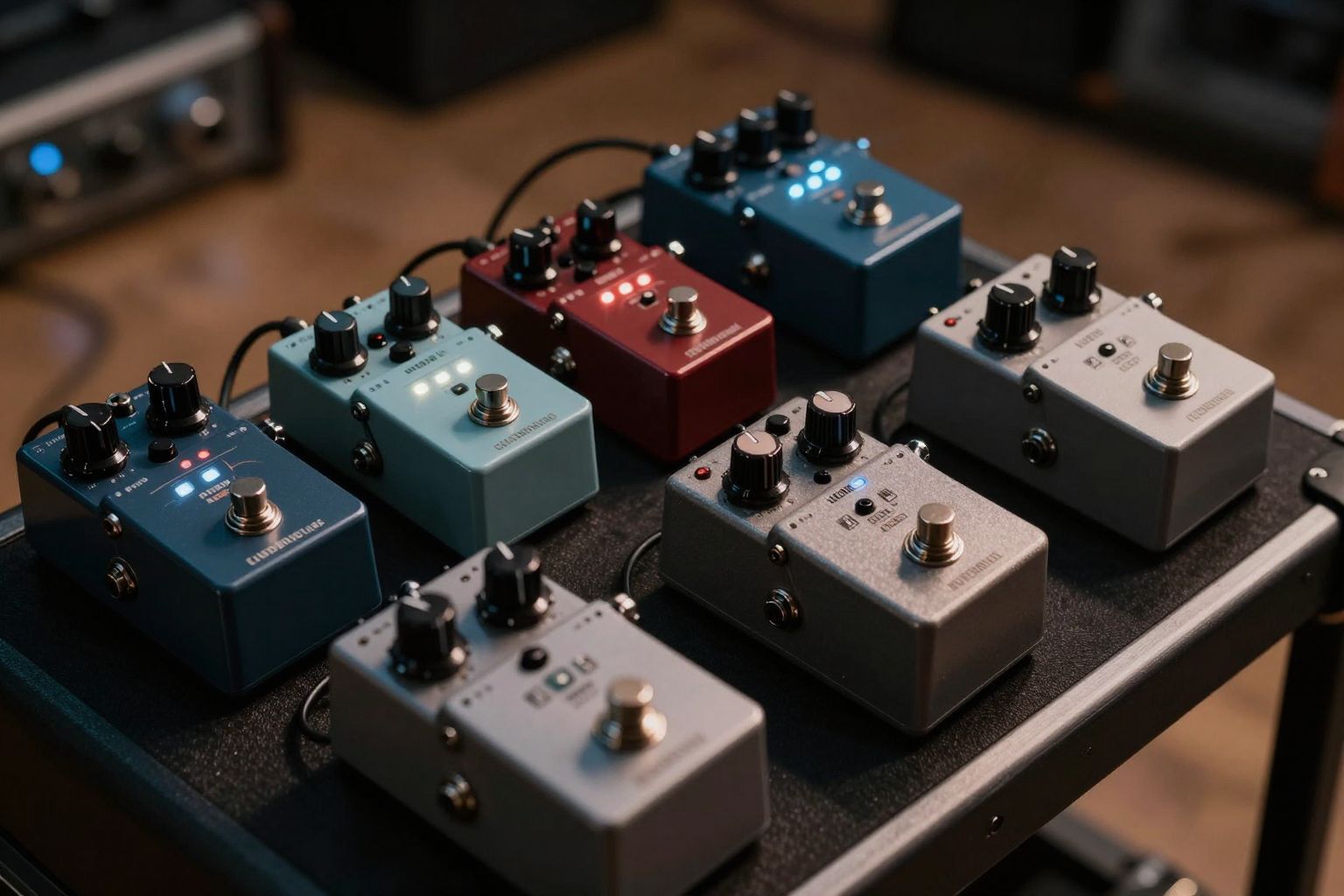 A digitális effektek valósághűen utánozzák az analóg pedálokat.