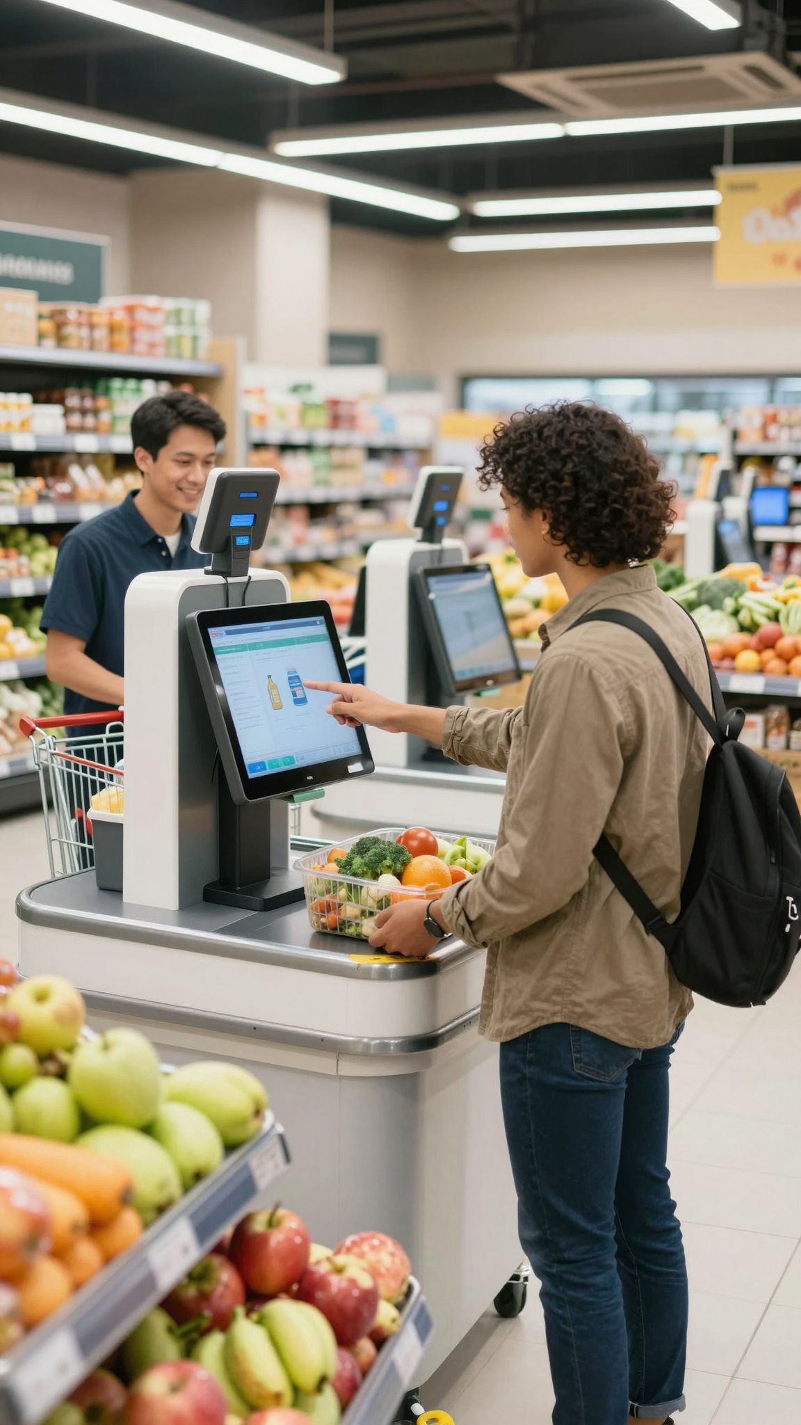 Az önkiszolgáló kassza gyorsabb, de kevésbé személyes vásárlást biztosít.