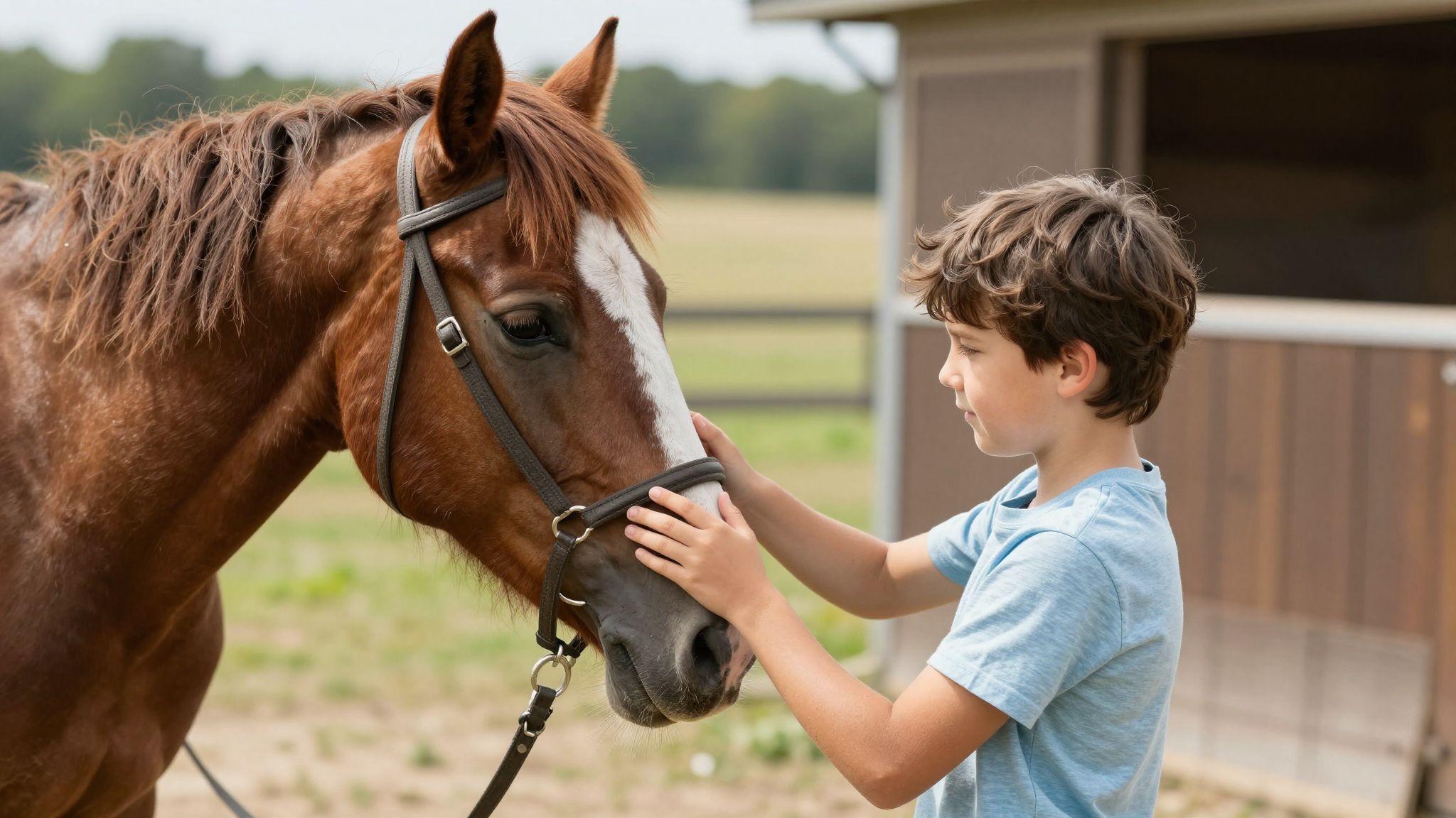 A lovakkal való kapcsolat erősíti a felelősségérzetet és empátiát.