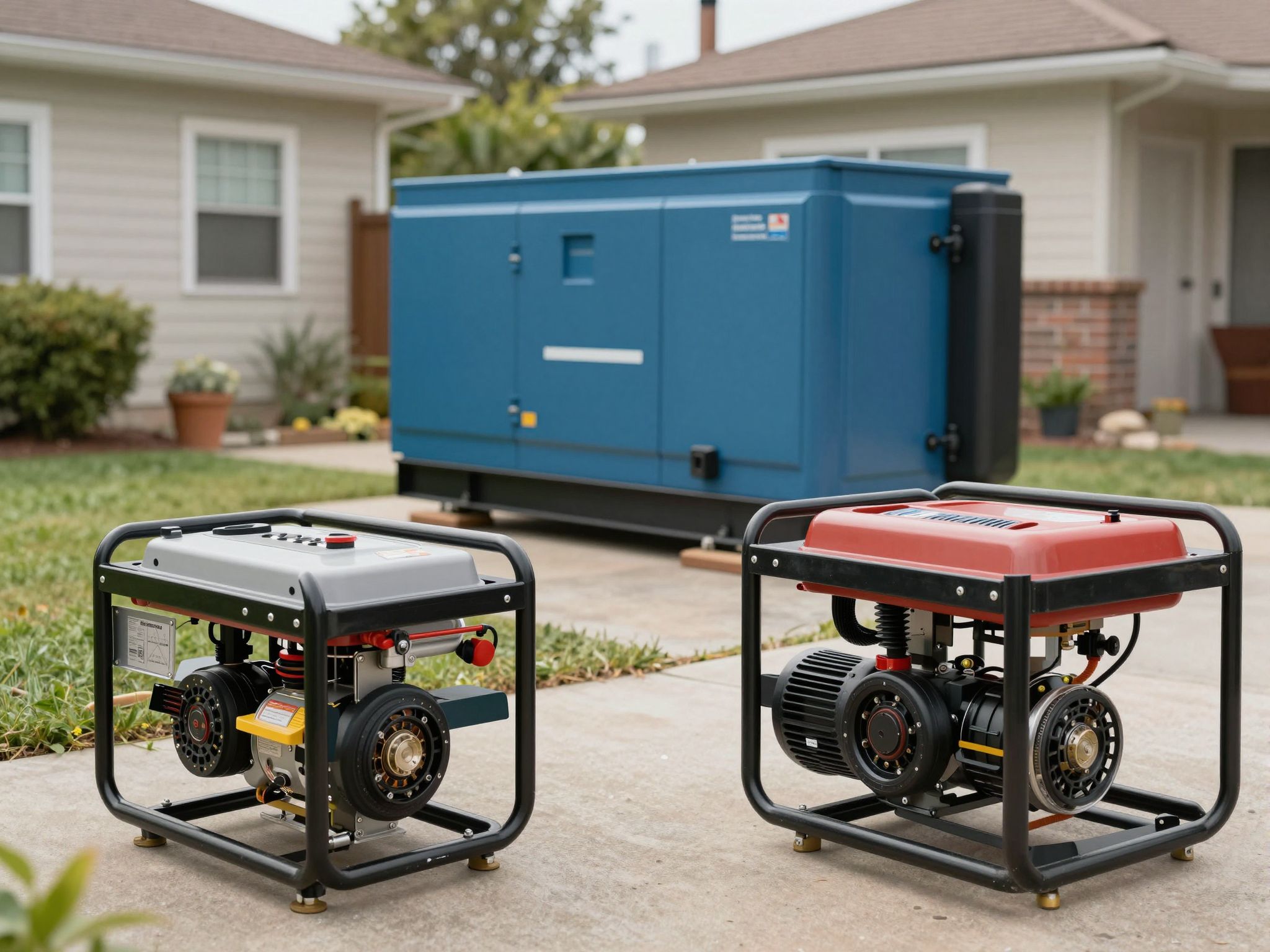 Az inverteres generátor halk, stabil áramot biztosít otthon.