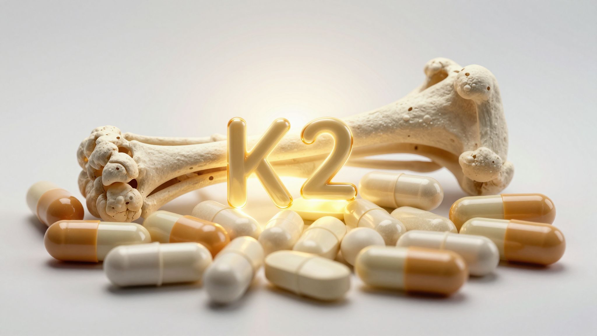 A K2-vitamin segíti a kalcium csontokba épülését hatékonyan.