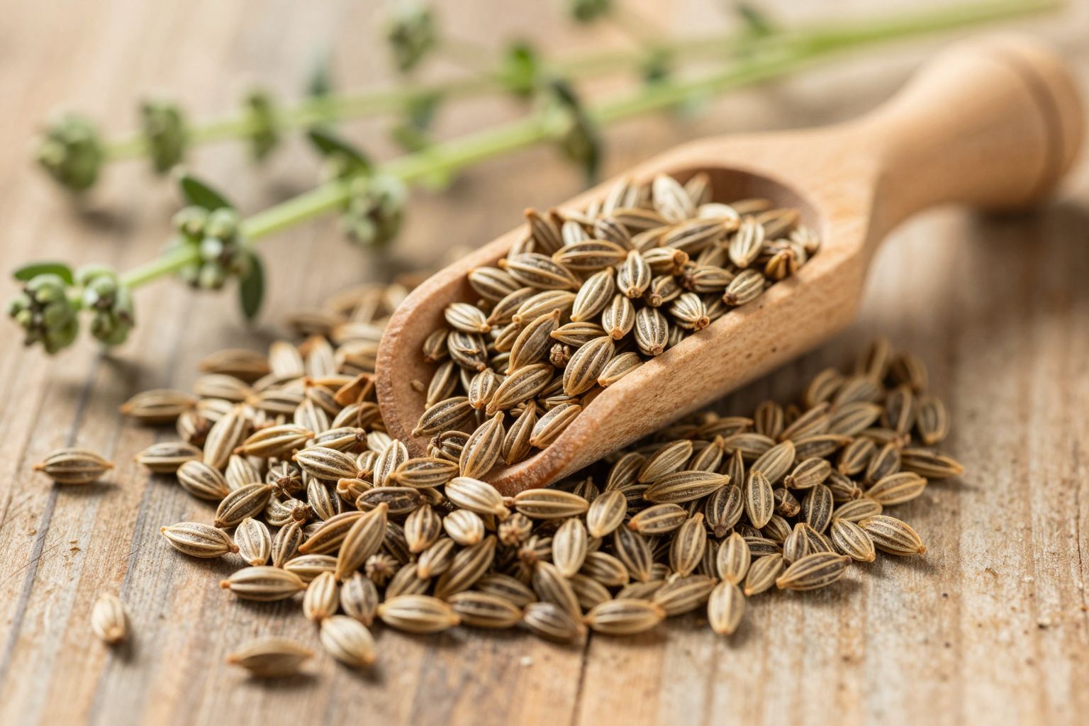 A kömény csökkenti a puffadást és elősegíti az emésztést.