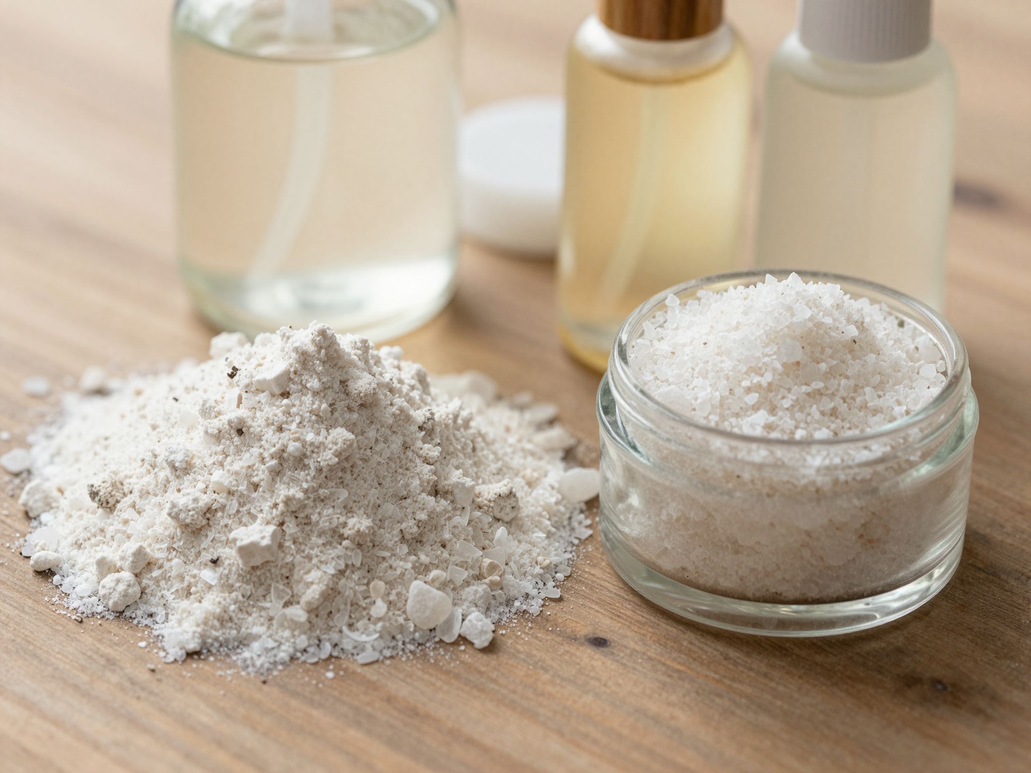 A kovaföld mélyen tisztítja és erősíti a hajat.