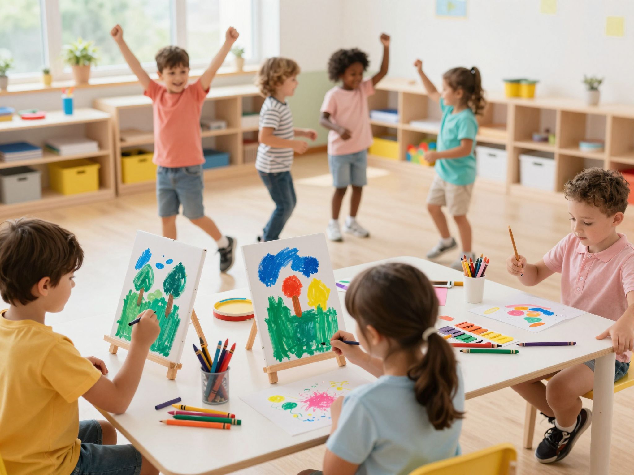 A kreativitás fejlesztése művészeteken keresztül erősíti a gyerek személyiségét.