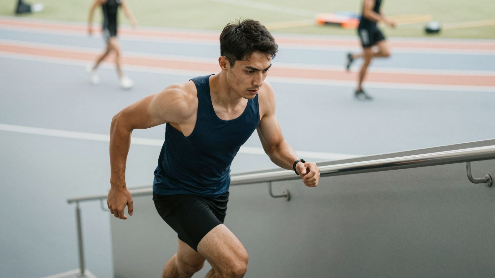 A lépcsőzés javítja az állóképességet és robbanékonyságot sportban.