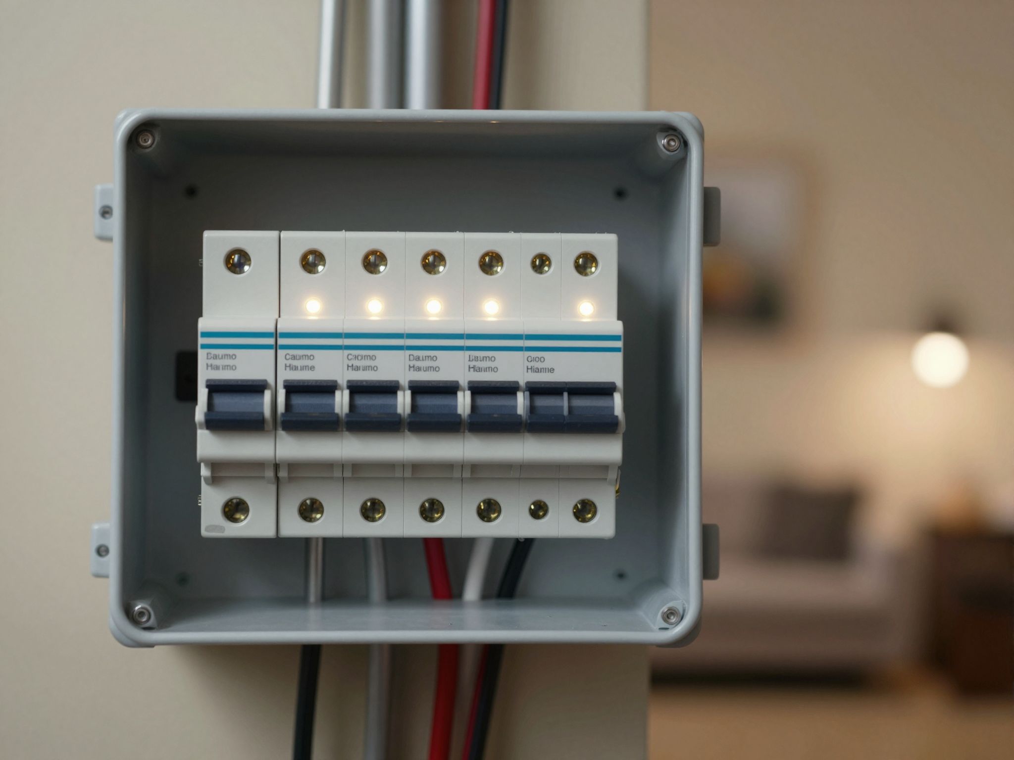 Az automatikus biztosíték megakadályozza az elektromos tüzek kialakulását.