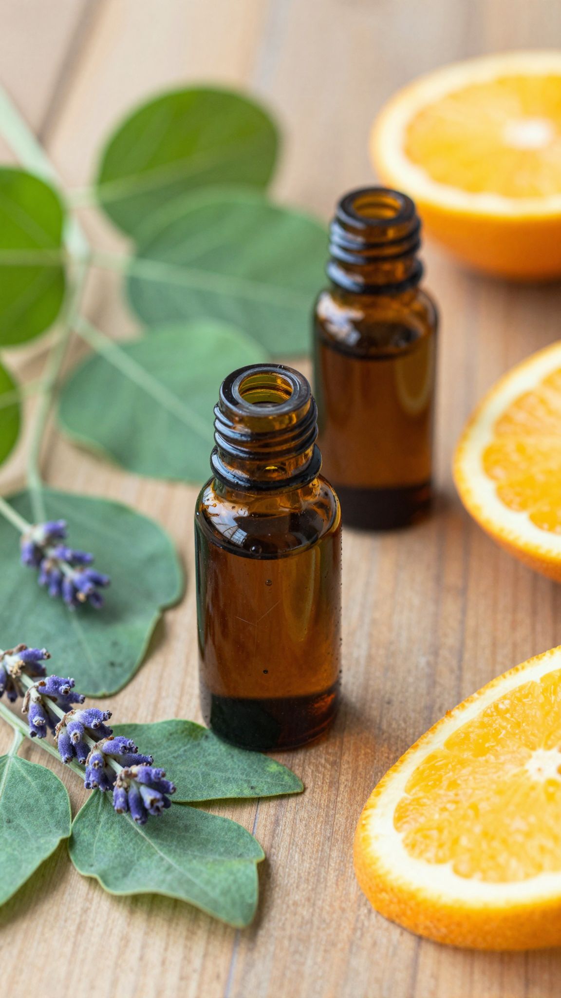 A pacsuli mély, földes illata harmonizál a levendulával.