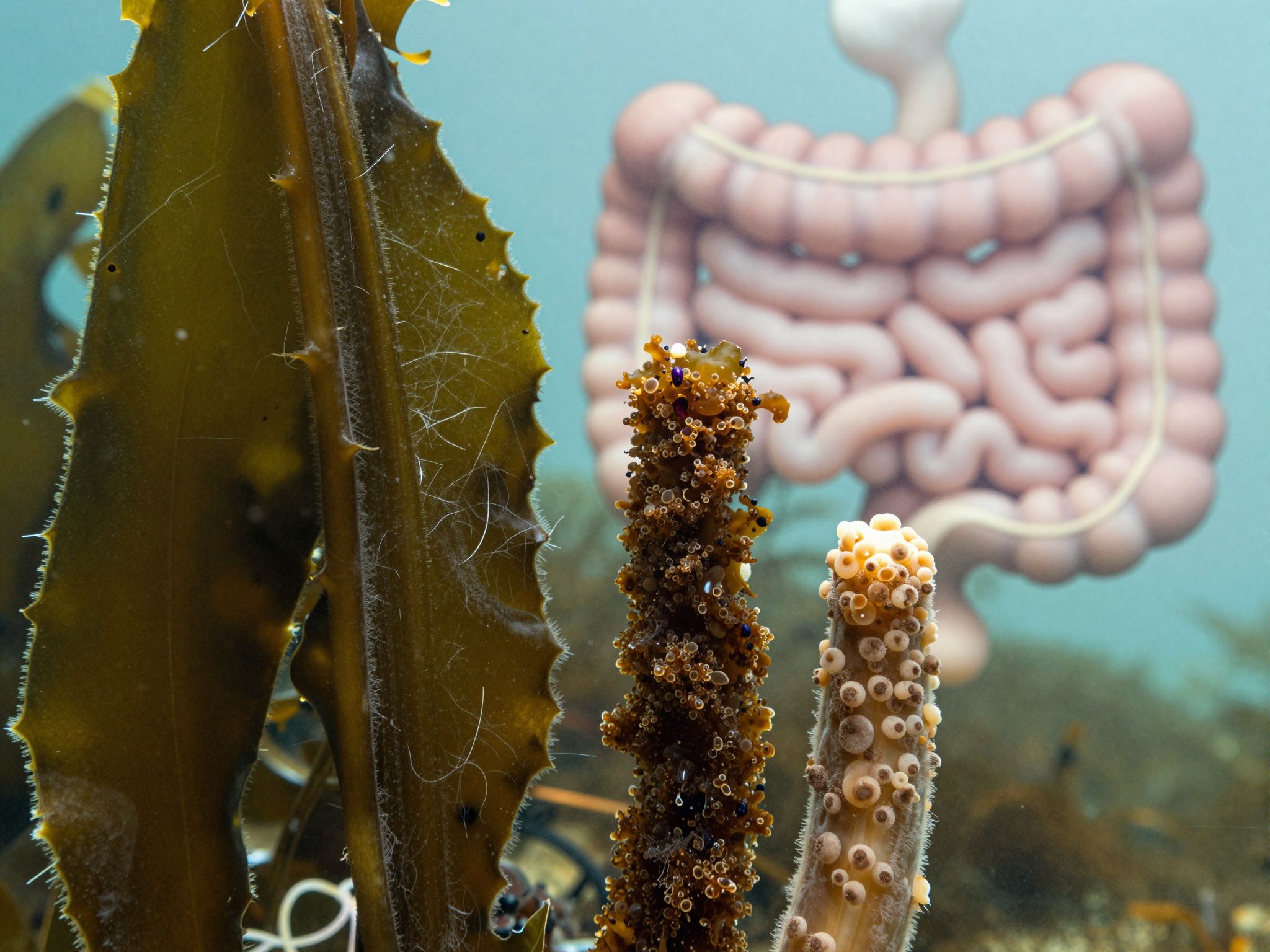 Az algák poliszacharidjai támogatják a bélflóra egészségét.