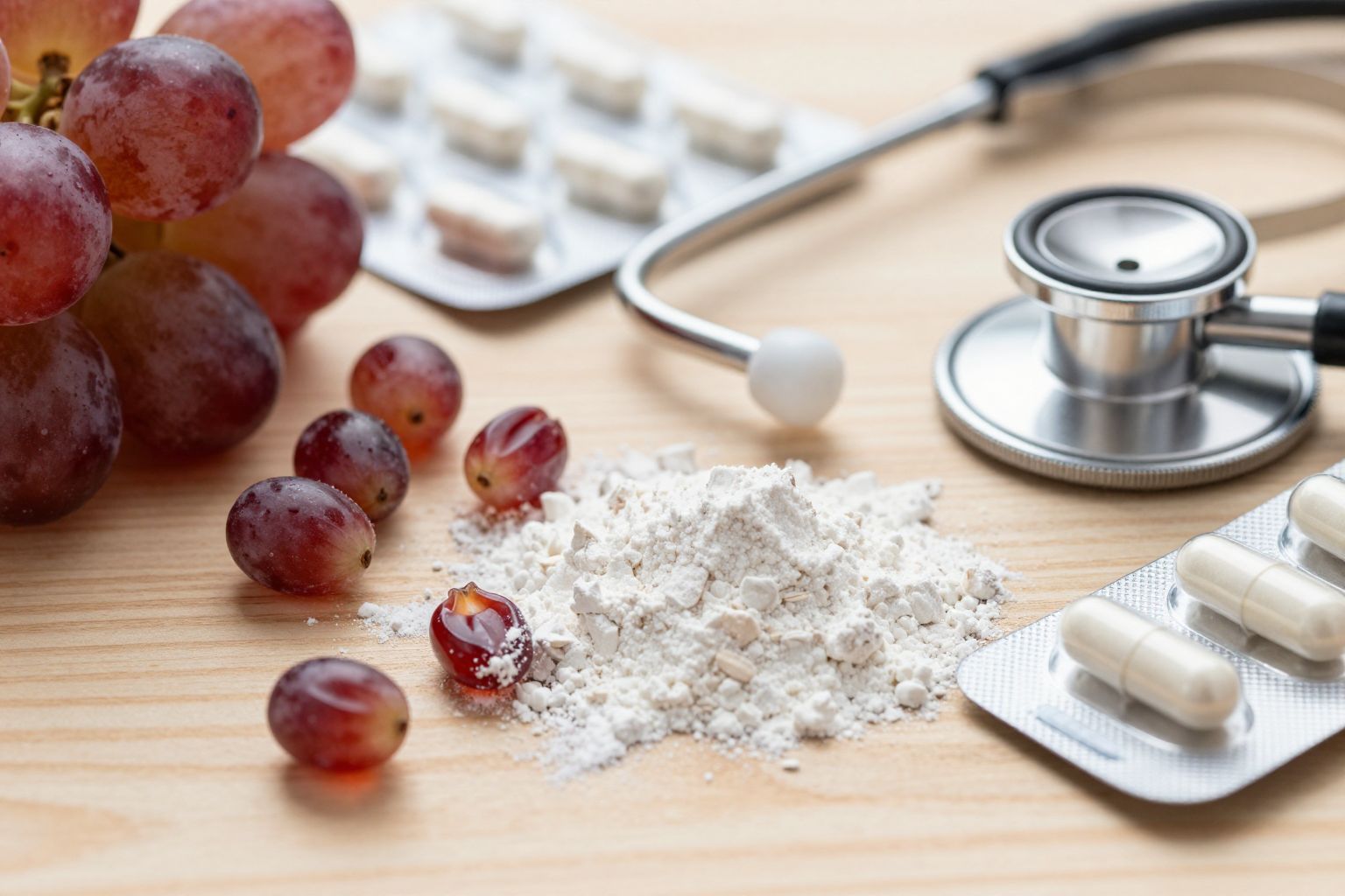 A vörös szőlőmagliszt allergiás reakciókat és emésztési problémákat okozhat.