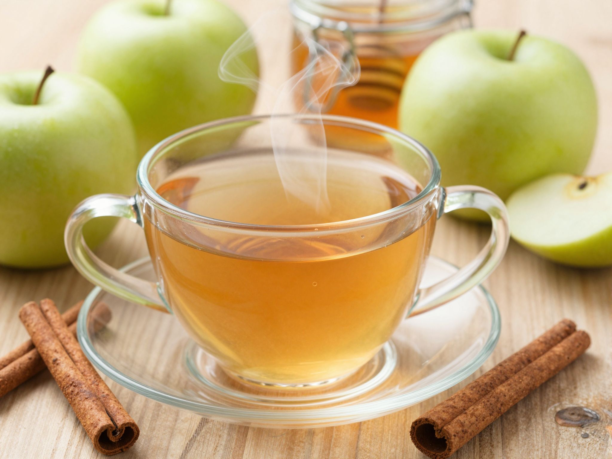 Az almatea segíti a zsírégetést és az anyagcserét.