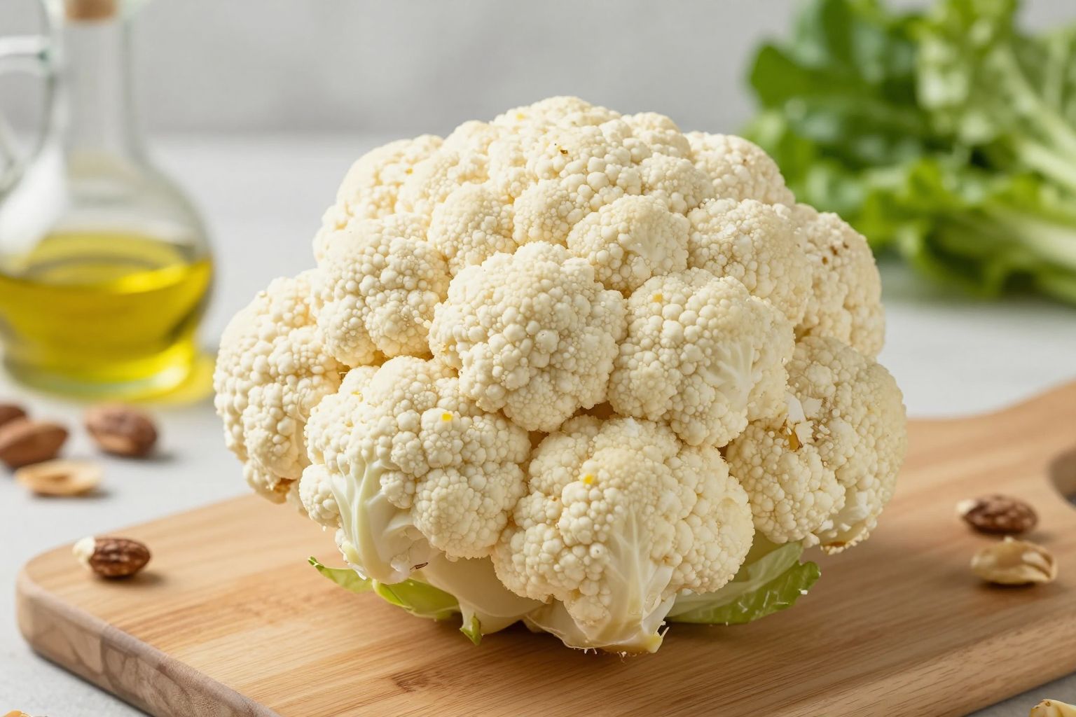 A főtt karfiol segíthet csökkenteni a vérnyomást és koleszterint.