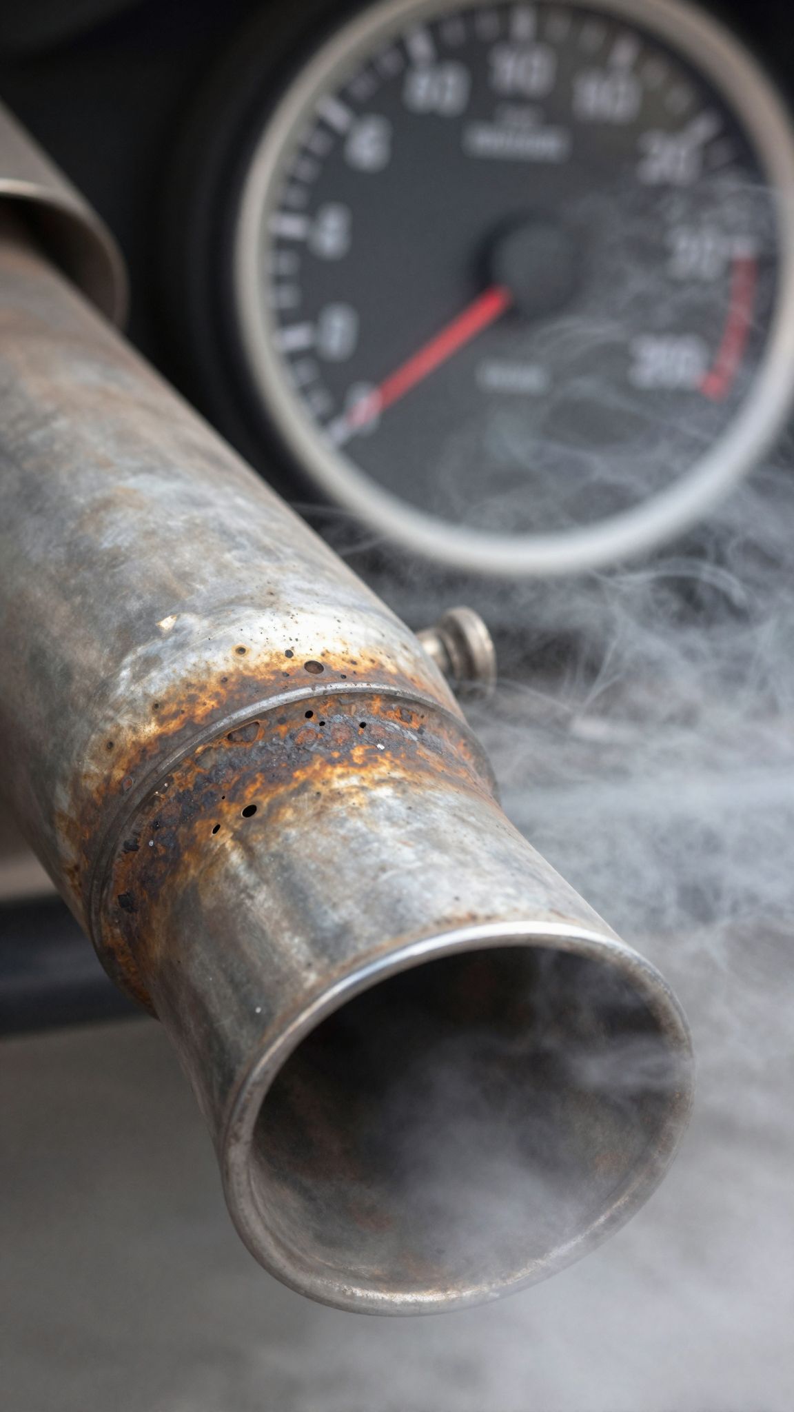 Lyukas kipufogó csökkenti a motor teljesítményét, növeli fogyasztást.