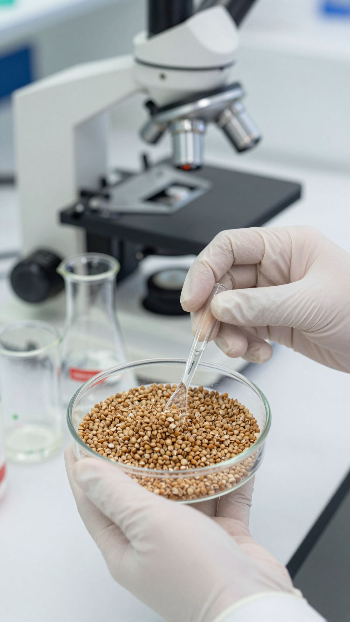 A hajdina rostjai javítják az emésztőrendszer mikroflóráját.