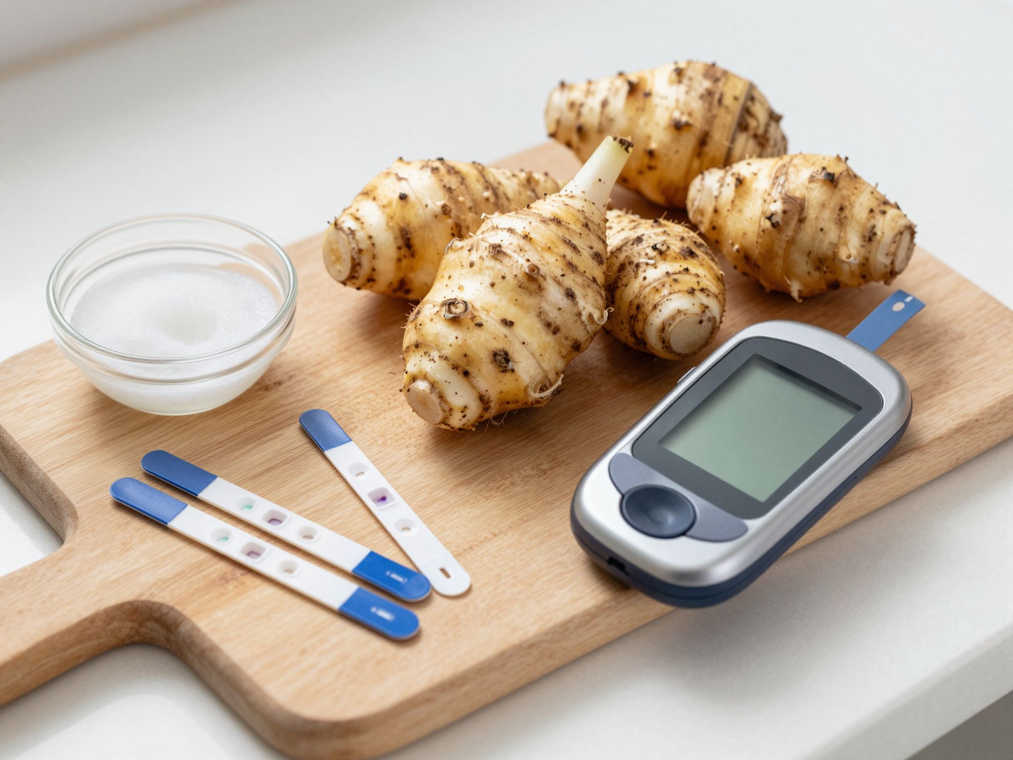 A csicsóka alacsony glikémiás indexe segíti a vércukorszint szabályozást.