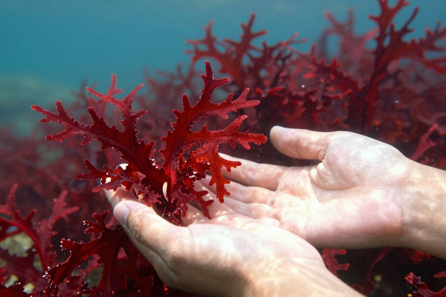 A vörös algák támogatják az érrendszer rugalmasságát és bőrt.