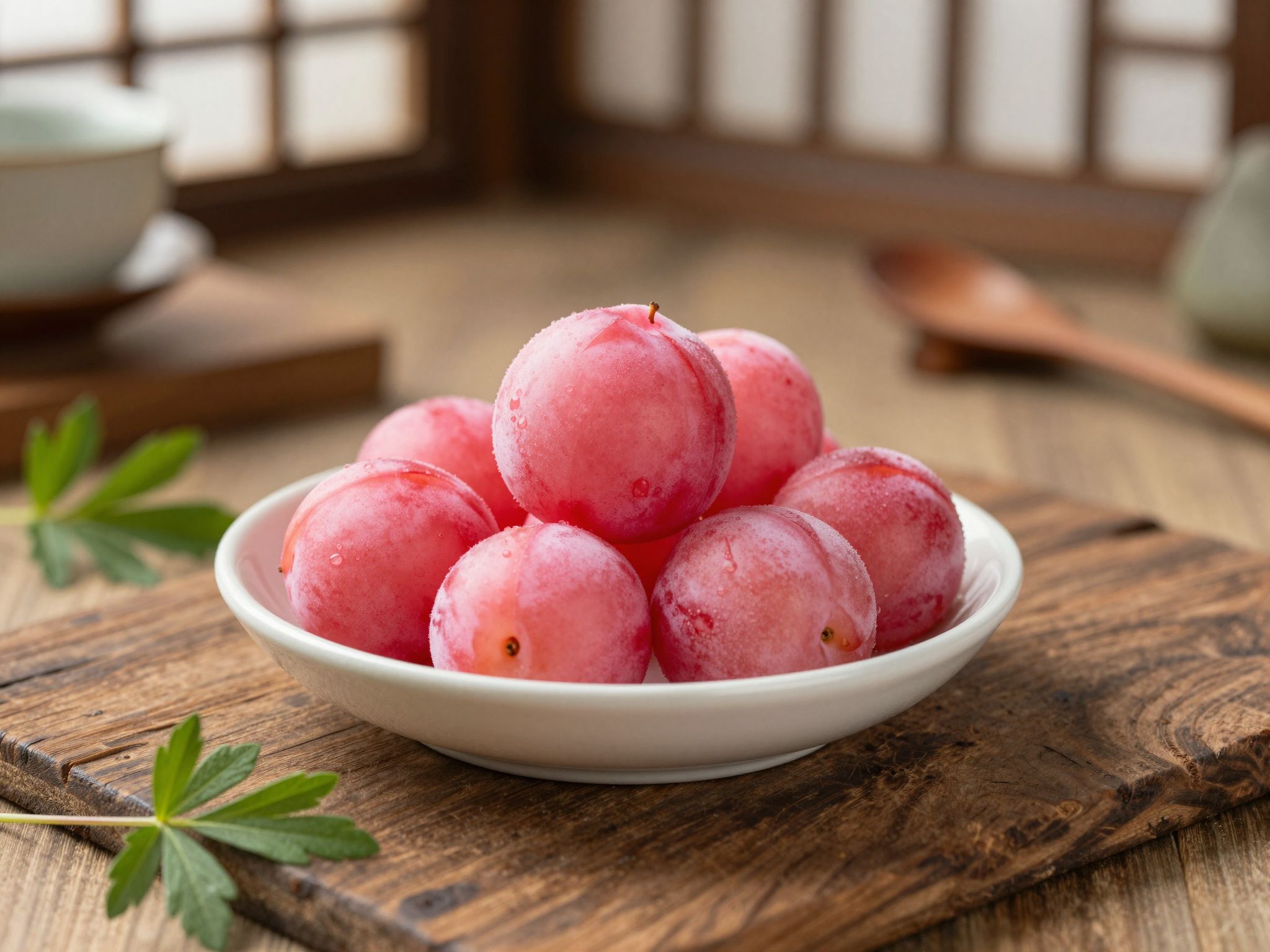 Az umeboshi savanyúság elősegíti a bélflóra egyensúlyát.