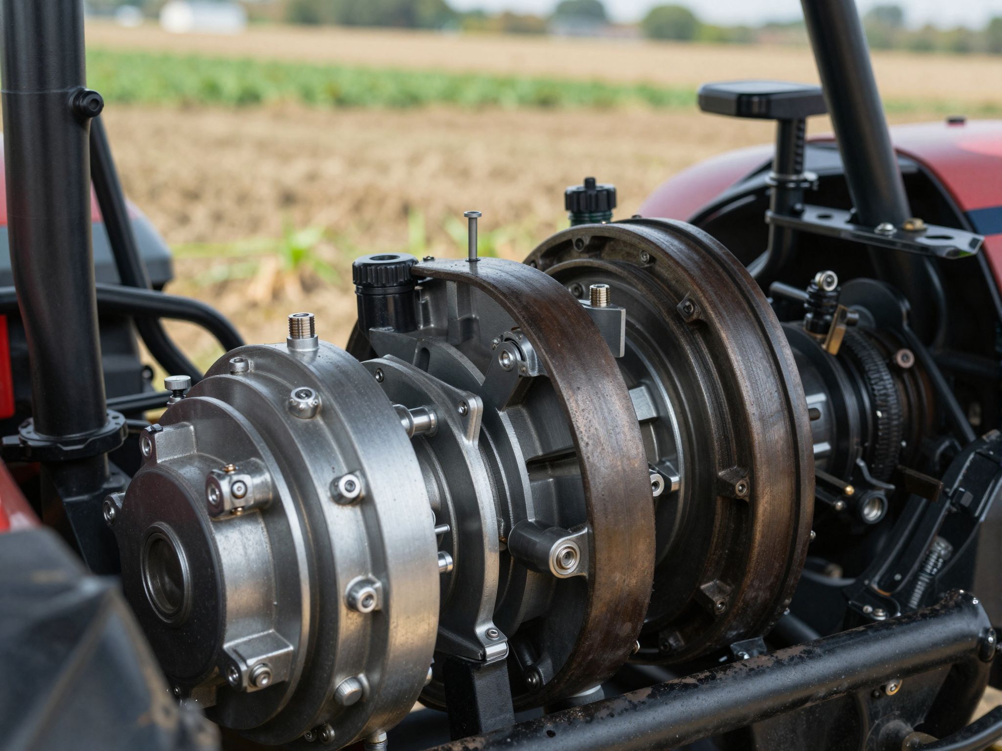 Modern differenciálzárak elektronikus vezérléssel növelik a traktor teljesítményét.