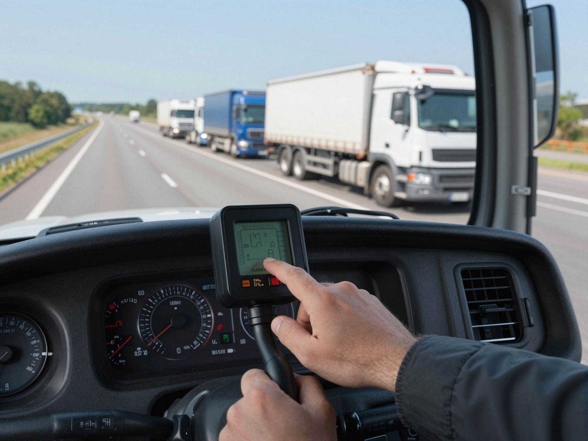 A digitális tachográf pontos munkaidő-nyilvántartást biztosít a fuvarozóknak.