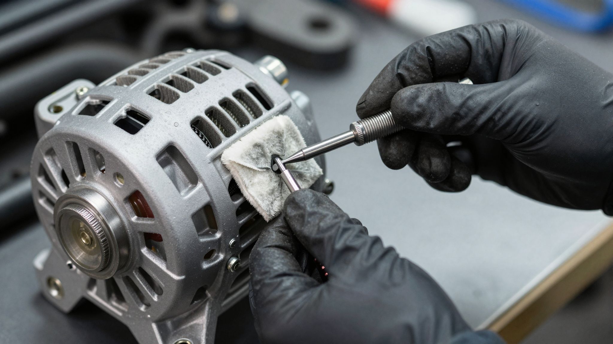 Rendszeres karbantartással a generátor élettartama jelentősen meghosszabbítható.