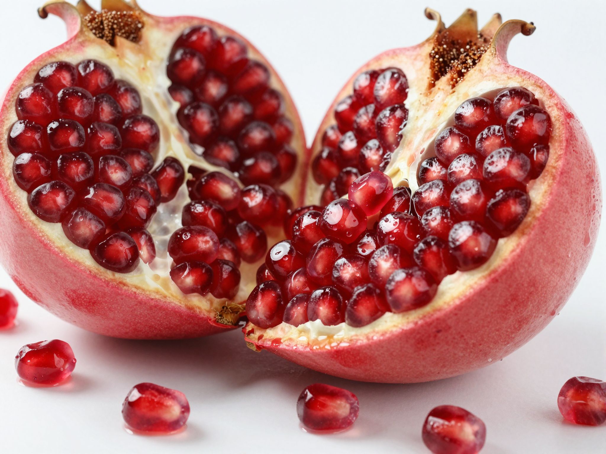 A gránátalma szirup punicalaginjai erős antioxidáns hatású vegyületek.