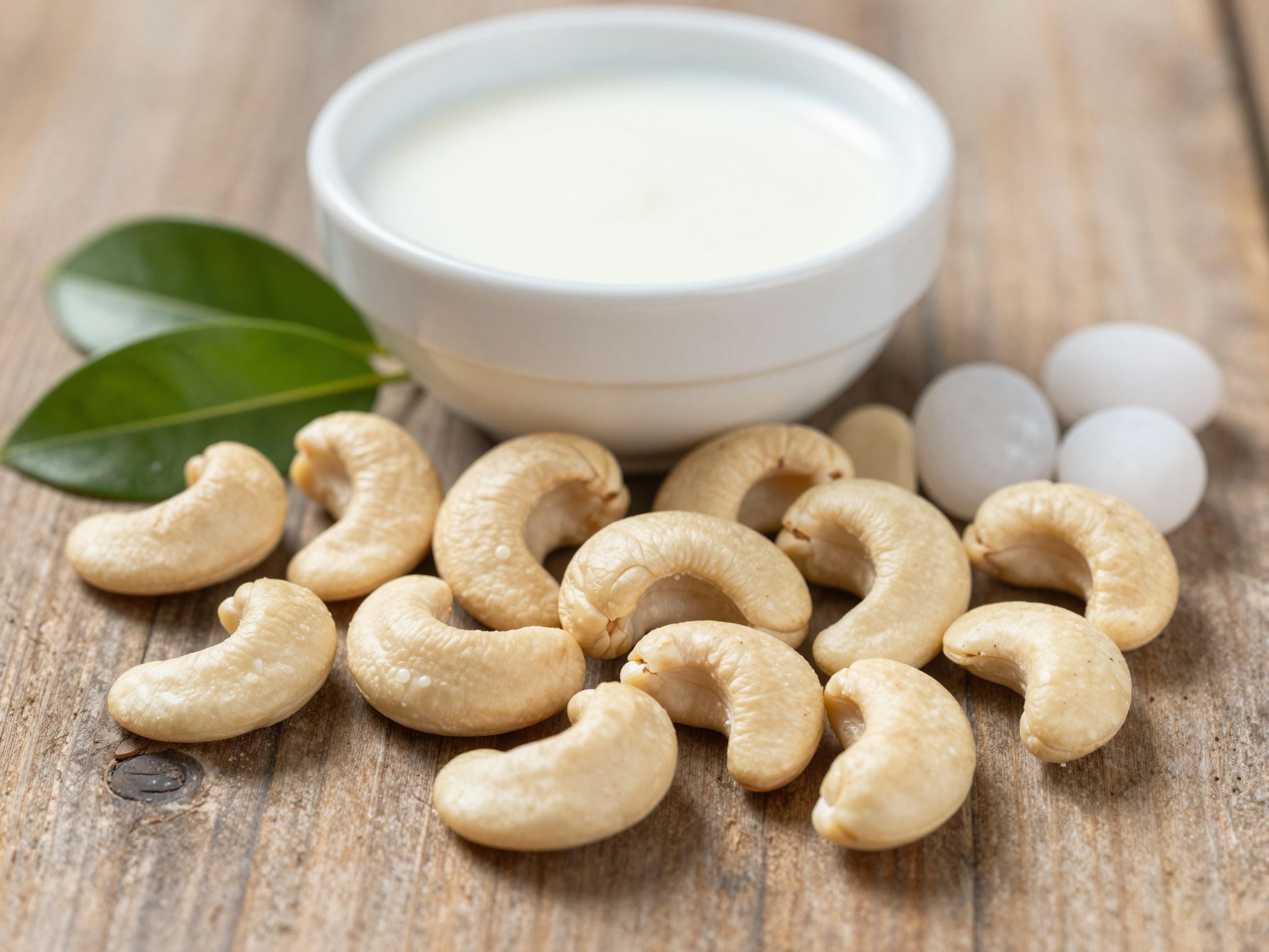 A kesudió gazdag kalciumban és magnéziumban, erősíti csontokat.