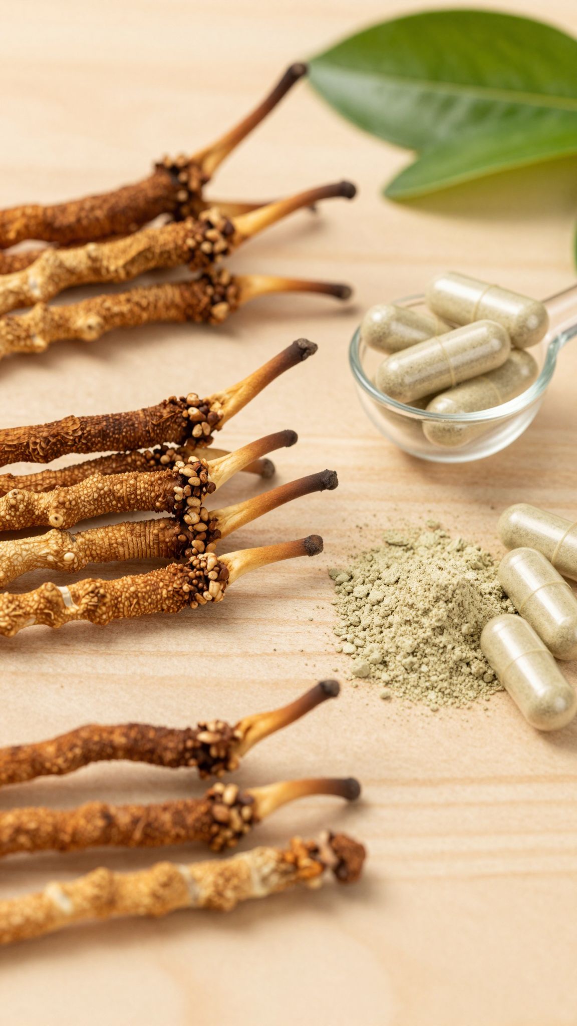 A kínai hernyógomba kapszula formában könnyen adagolható és felszívódik.