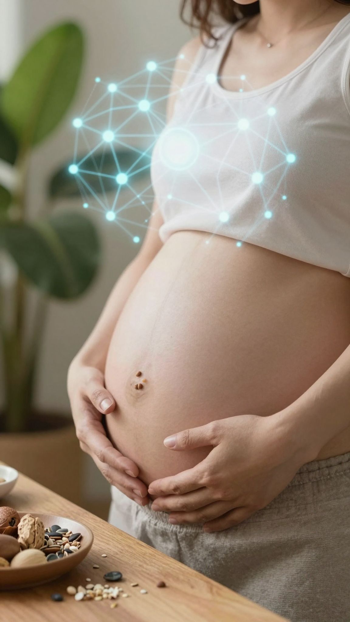 A magnézium elősegíti a magzat agyának egészséges fejlődését.