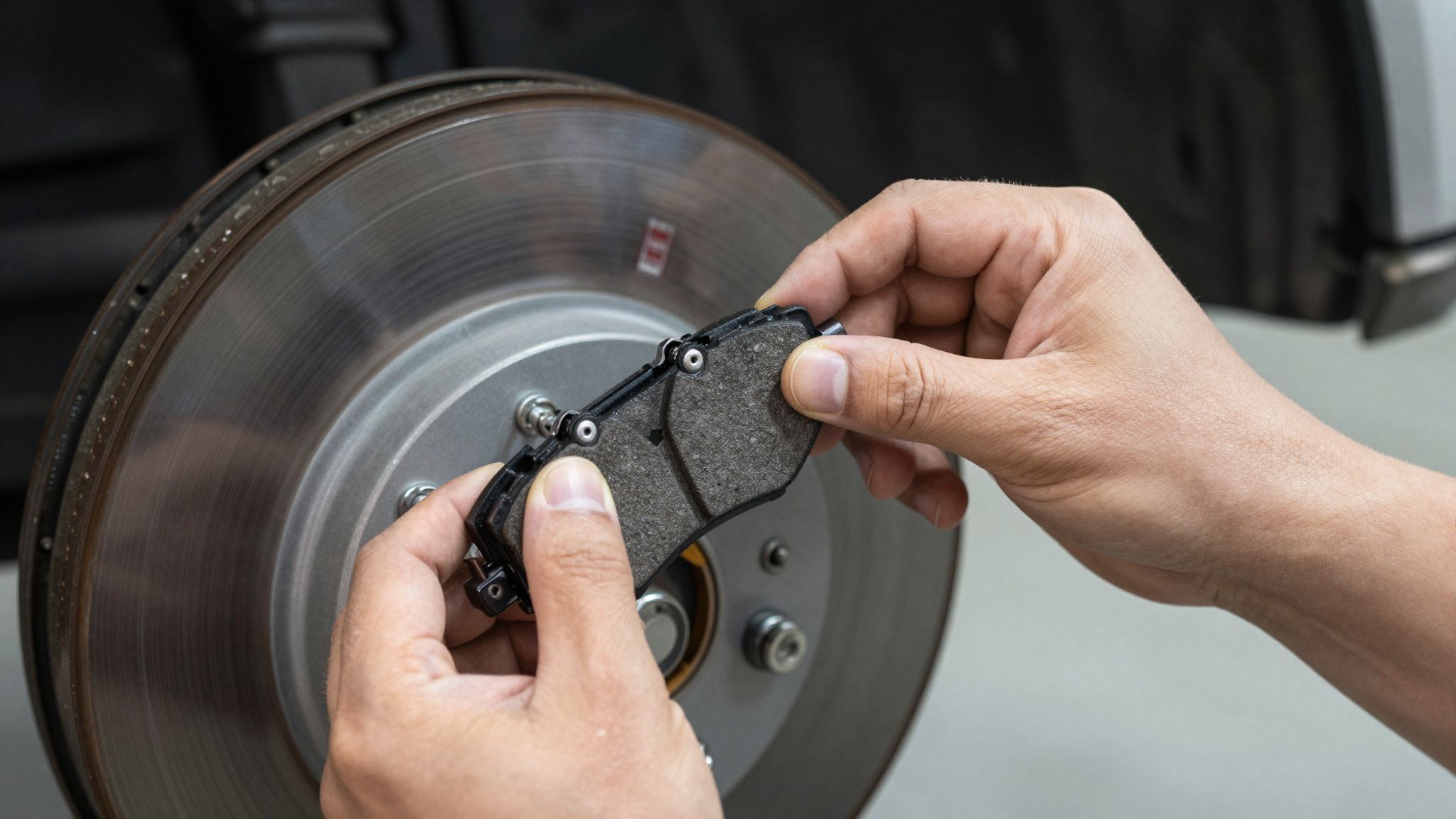 A kopásjelzők rendszeres ellenőrzése növeli a fékbiztonságot.