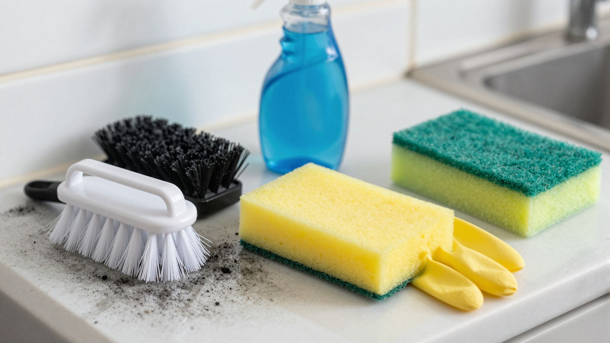 A túlzott súrolás festék sérülést okozhat, kerülendő!