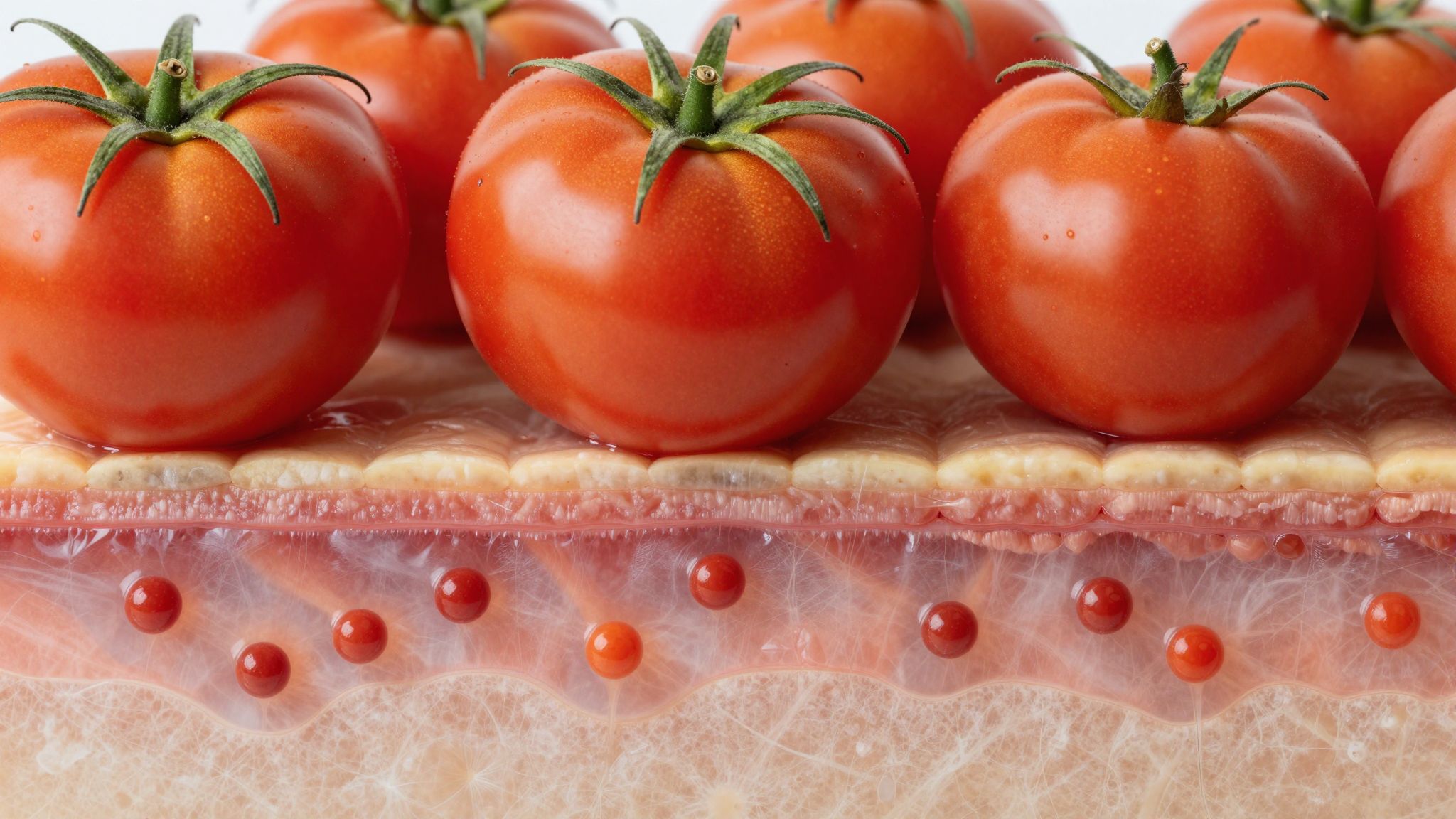 A likopin bőrben antioxidánsként segíti az UV-védelem fokozását.