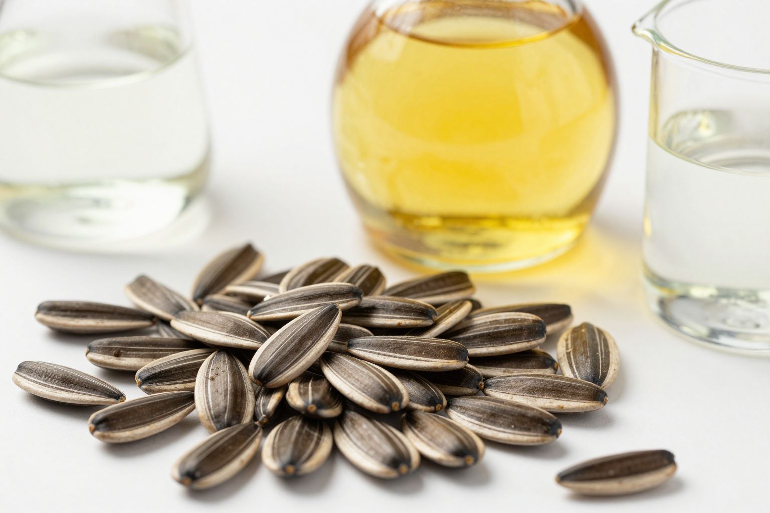 A napraforgómag olaja gazdag többszörösen telítetlen zsírsavakban.