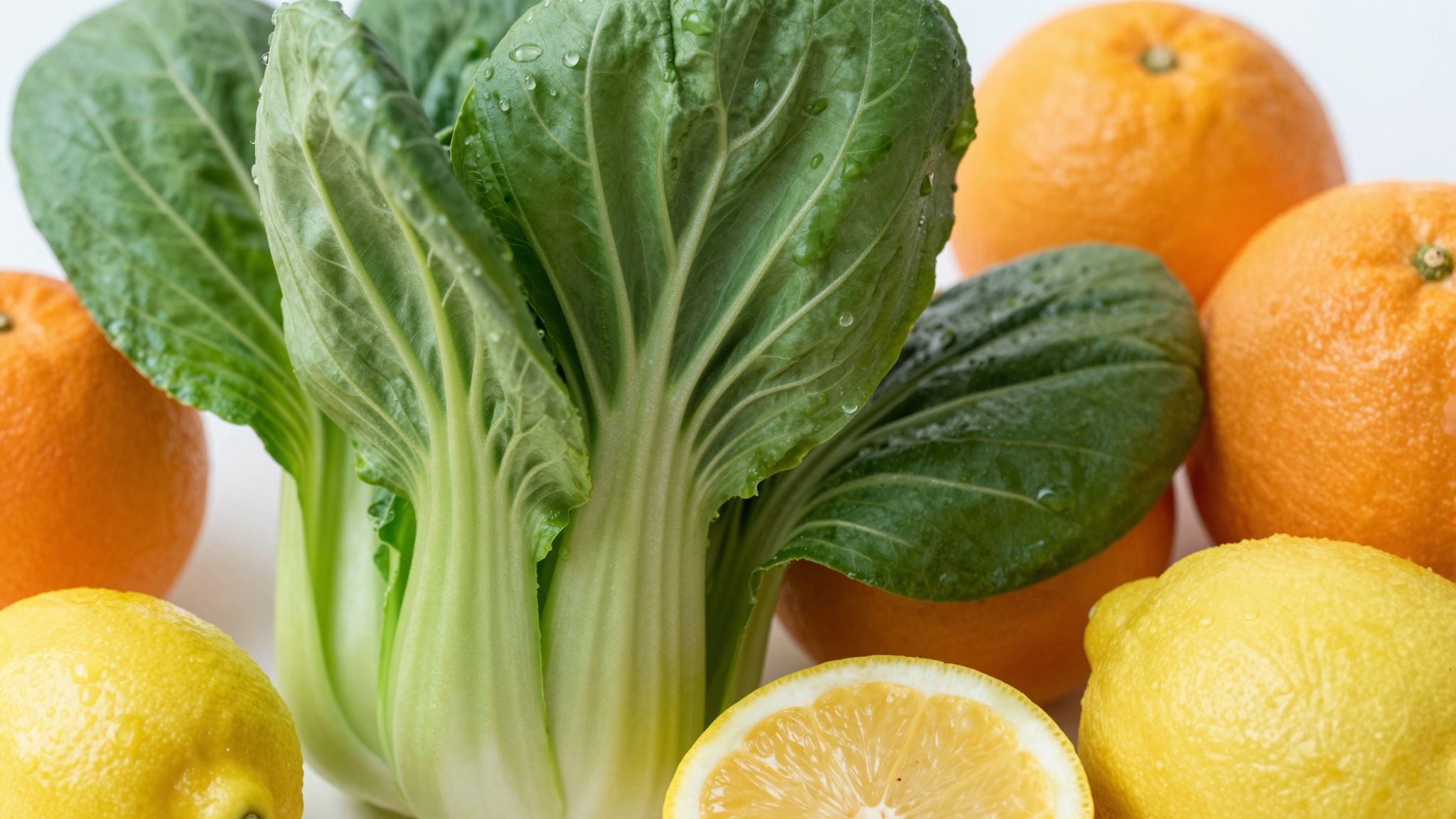 A pak-choi gazdag C-vitaminban, erősíti az immunrendszert.