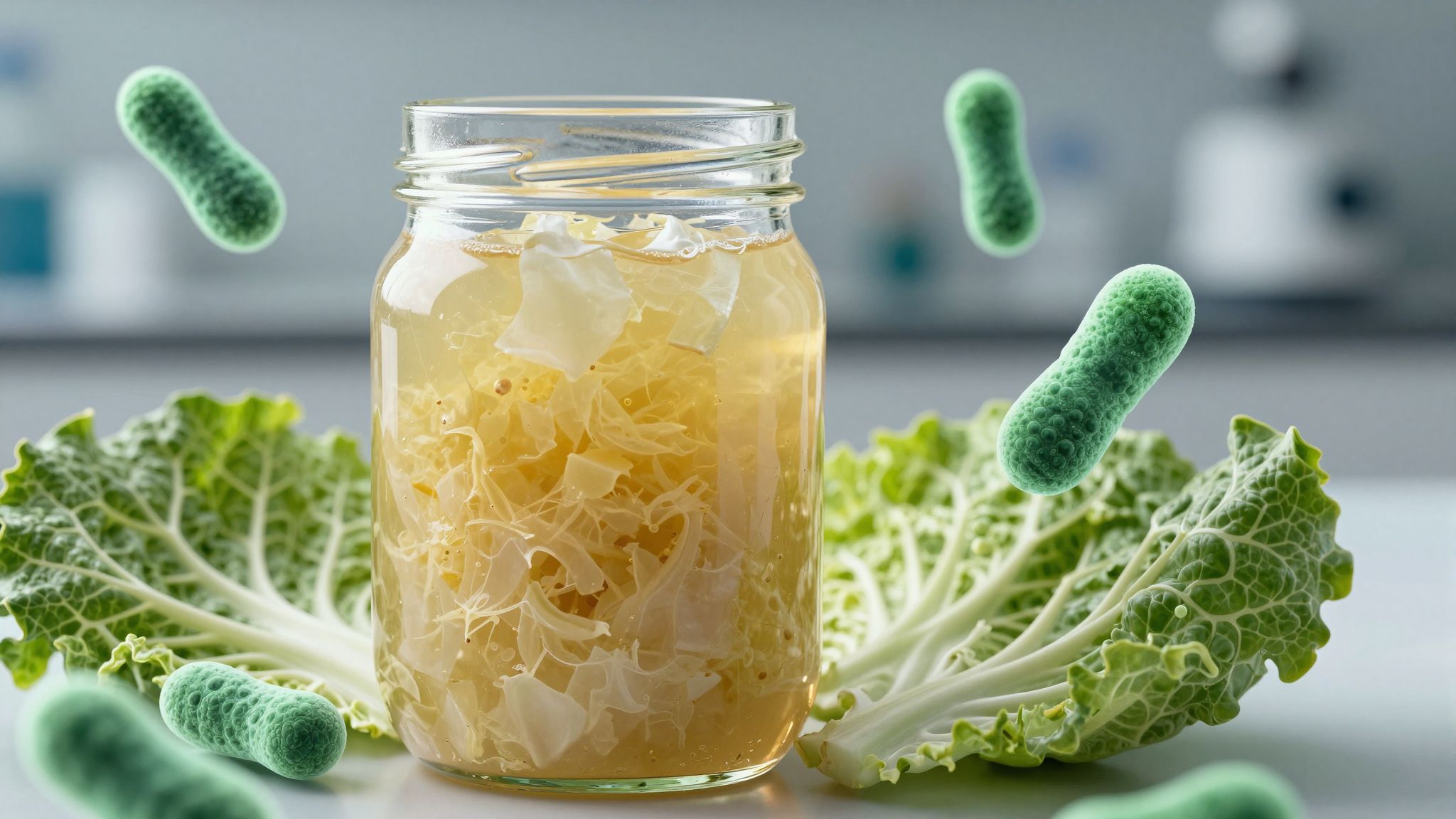 A savanyúkáposzta-lében Lactobacillus és Leuconostoc törzsek dominálnak.