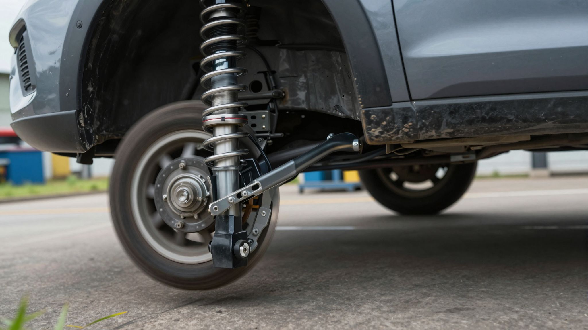 A stabilizátor rúd csökkenti a karosszériadőlést kanyarodáskor.