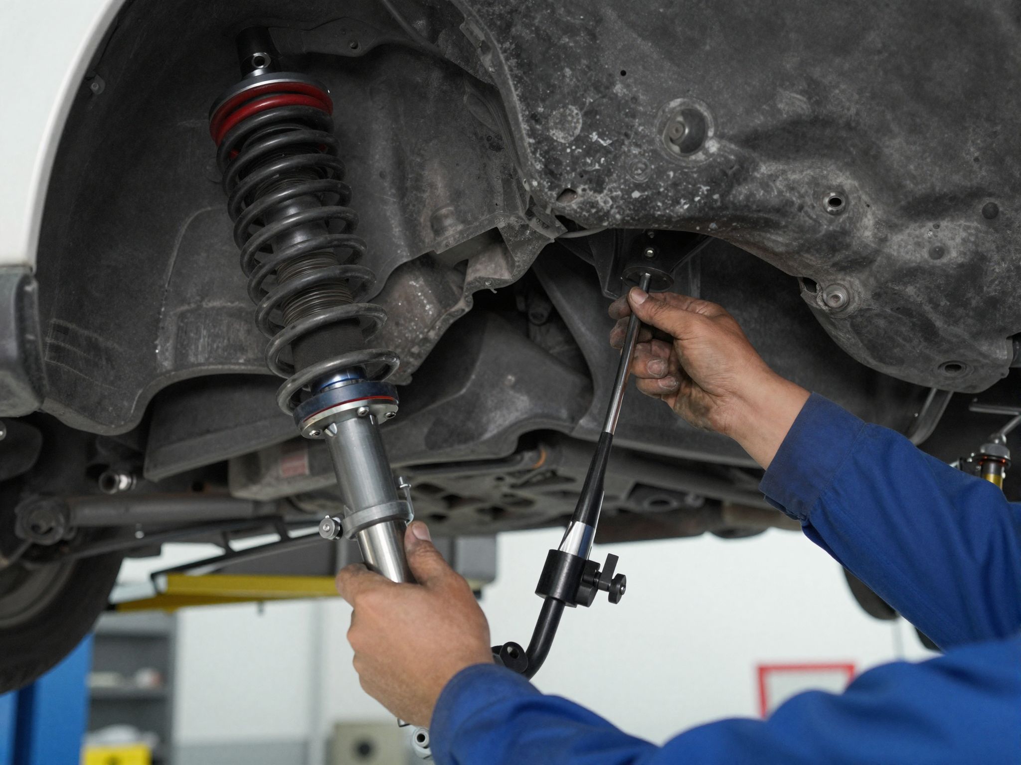 A stabilizátor rúd kopása a kanyarstabilitás csökkenését okozza.