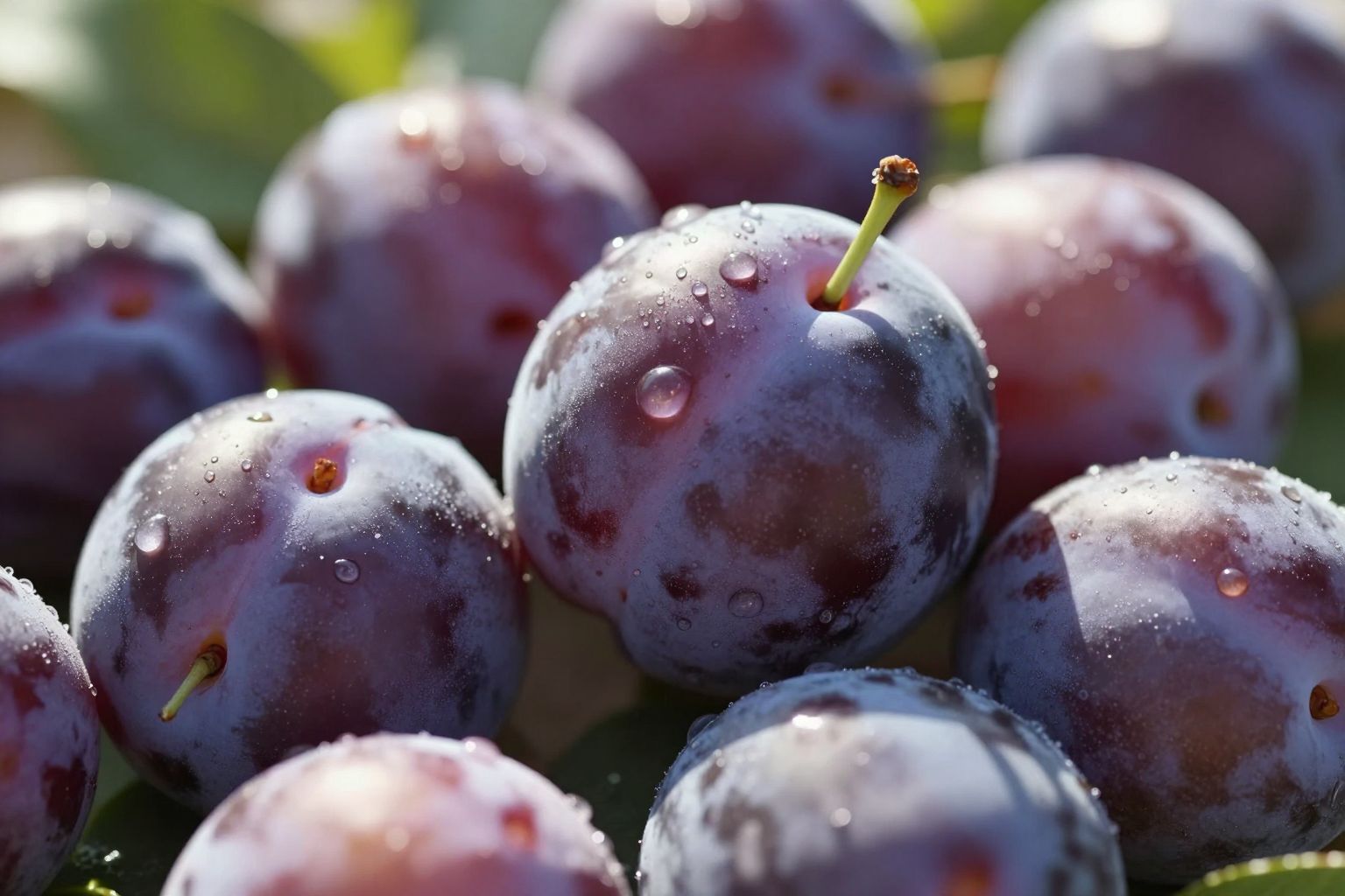 A szilva antioxidánsai megvédik a bőrt a napfény károsodásától.