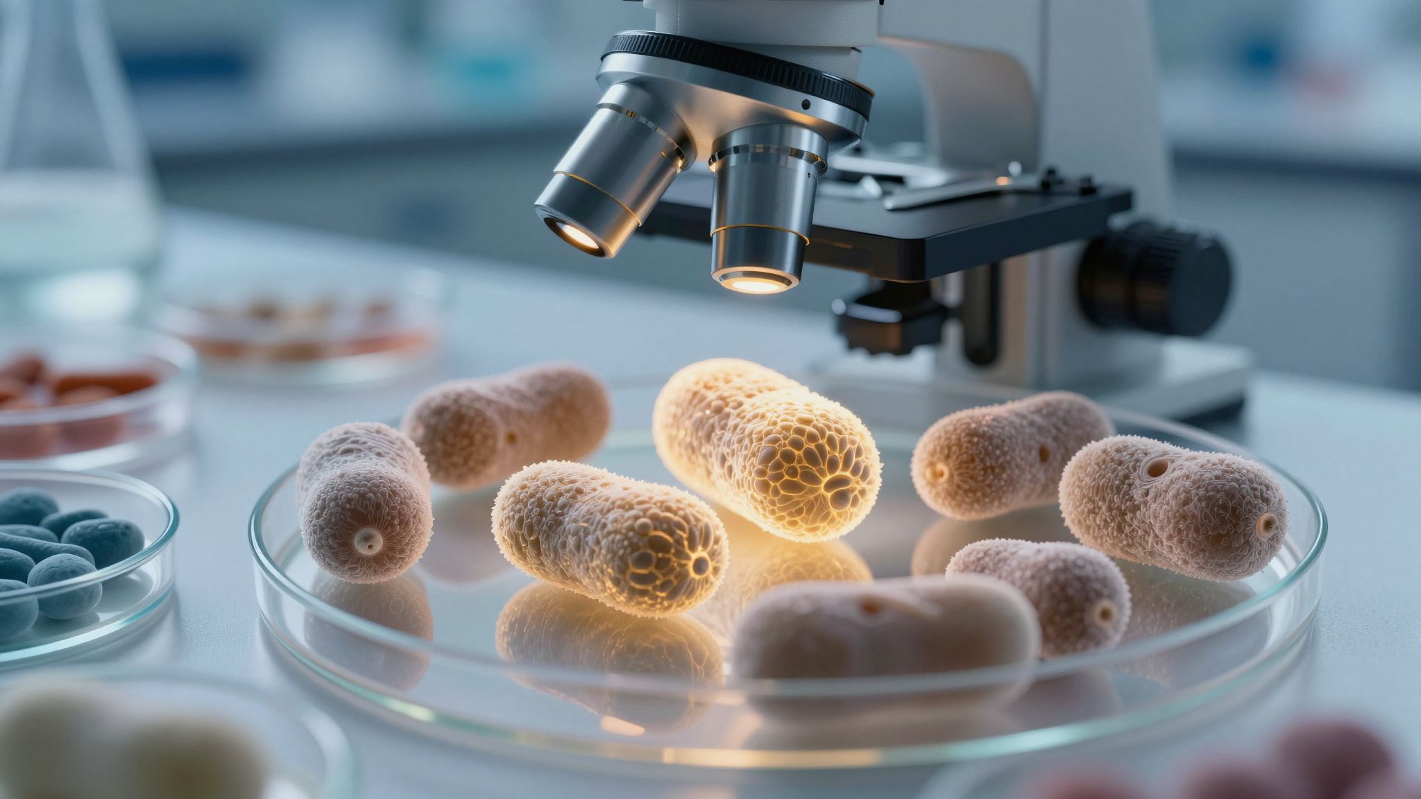 A tejsavó specifikus probiotikus törzsei támogatják az emésztést.